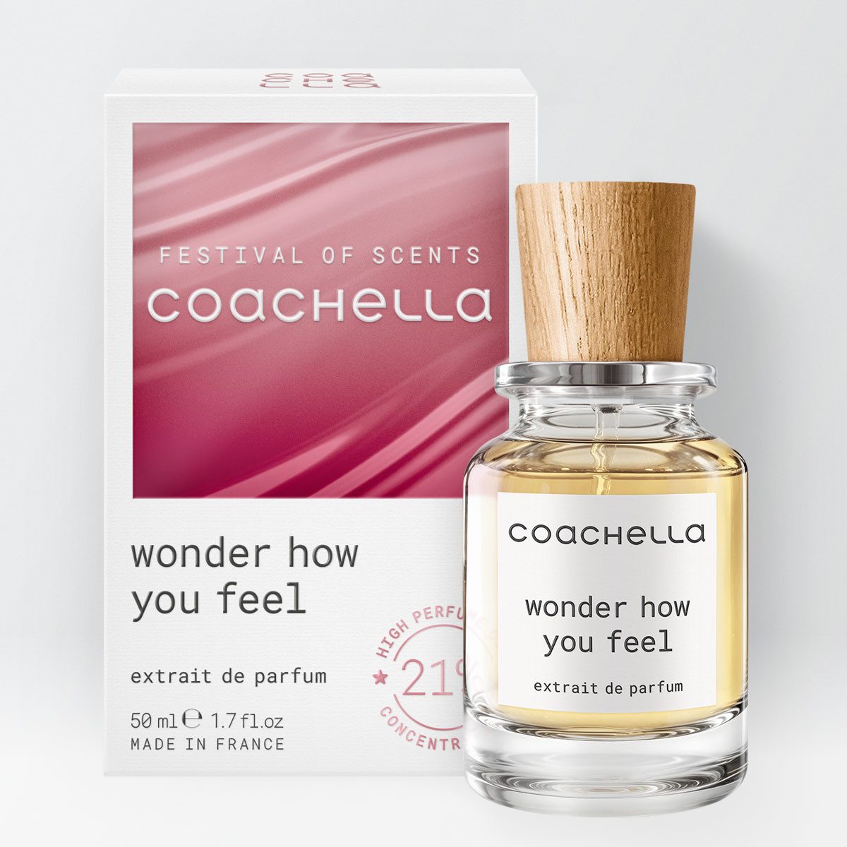 Coachella Parfums Eau de Parfum Coachella - Wonder How You Feel - Extrait de Parfum, 50 ml Unisex