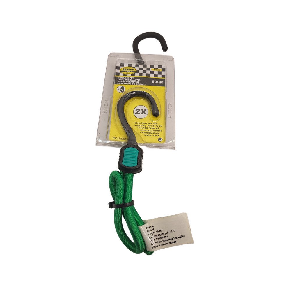 Spanngurt Spanngummi Mit Haken Elastisch 60 cm / 2 Haken