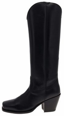 Sendra Boots LAYA 17384 Schwarz Stiefel Rahmengenähte Damen Schaftstiefel