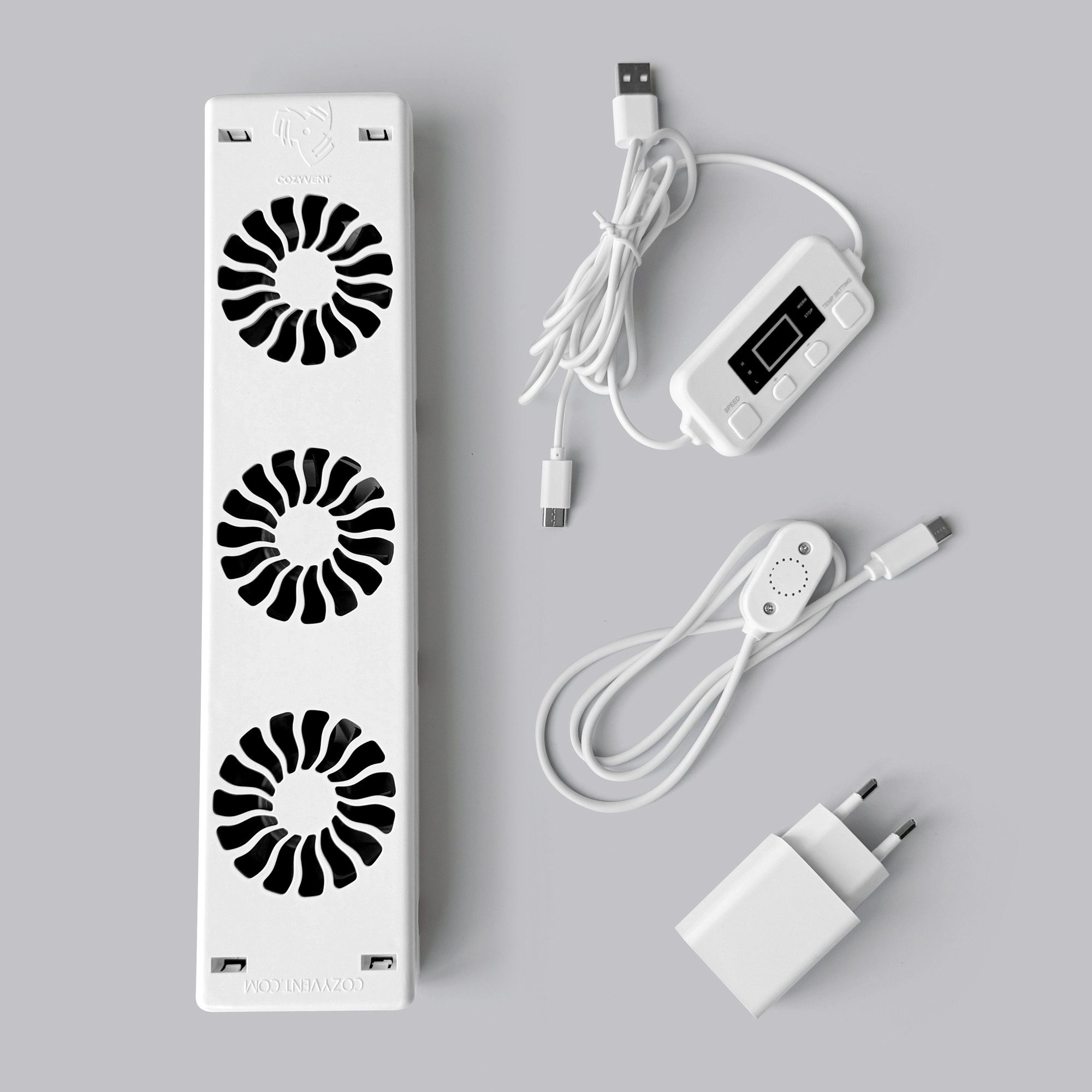 Cozy Vent Heizkörperventilator Heizkörper Ventilator Energiesparender günstig online kaufen
