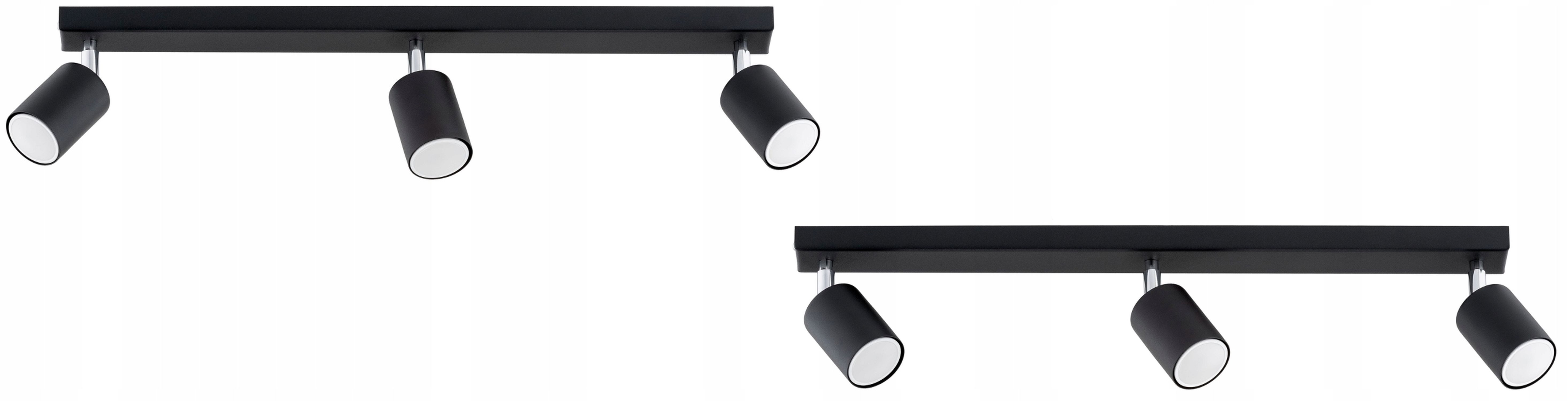 Licht-Erlebnisse Deckenstrahler SOLEA, ohne Leuchtmittel, GU10 verstellbar länglich Modern Spot Strahler