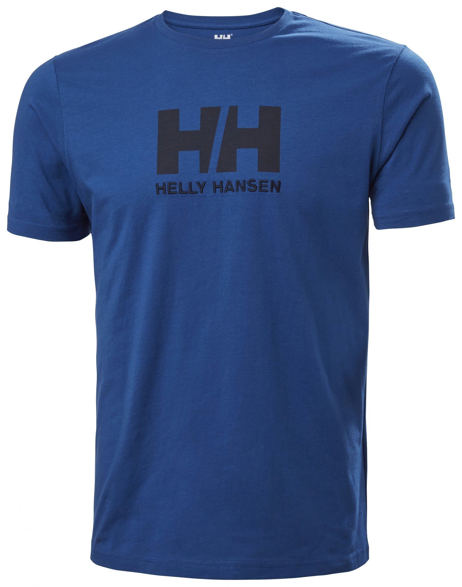 Helly Hansen T-Shirt Helly Hansen M Hh Logo T-shirt Herren Deep Fjord