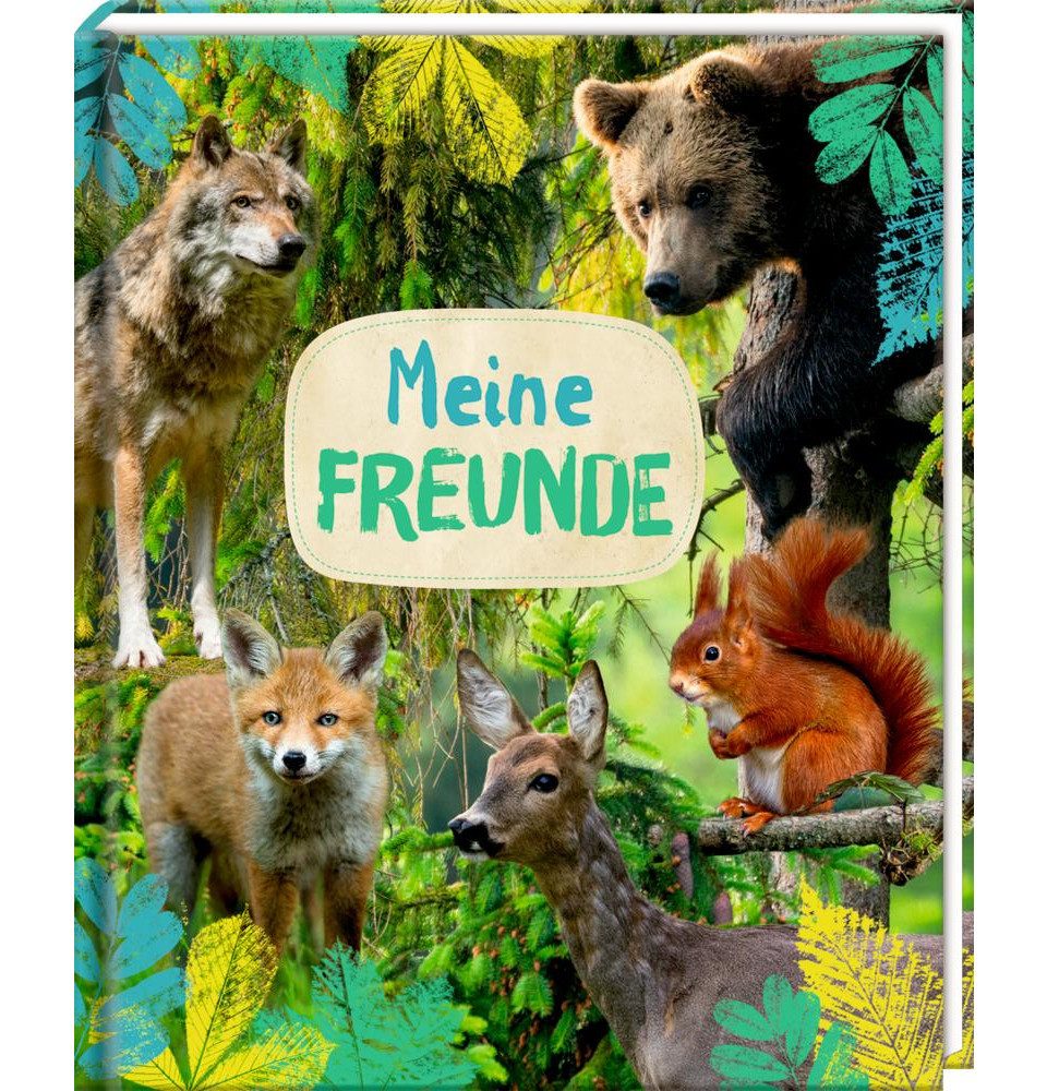 Poesiealbum Freundebuch - Nature Zoom - Meine Freunde