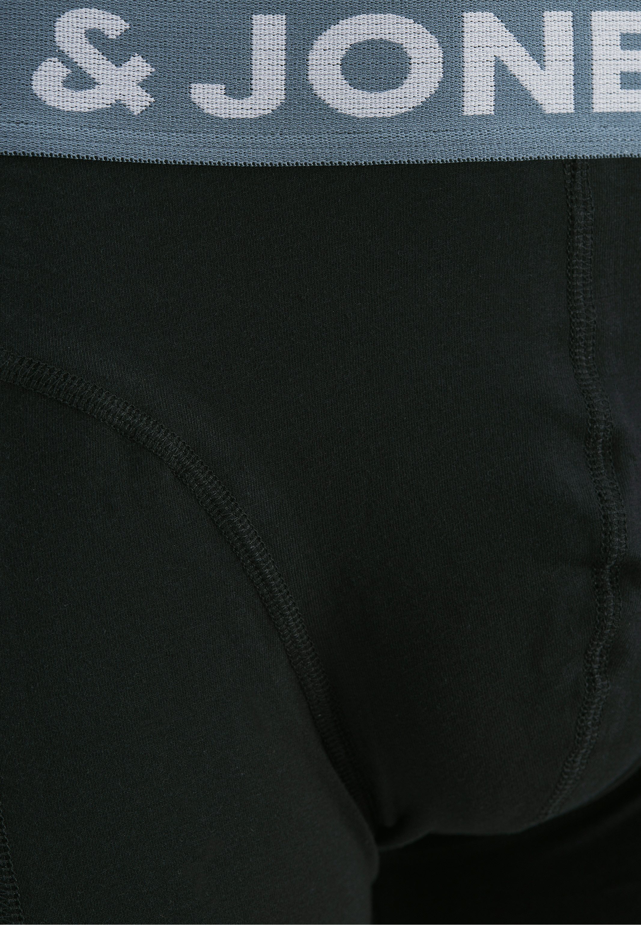 Jack & Jones Retro Boxer 6er Pack Sense (Spar-Set, 6-St) Retro Short / Pant - Baumwolle - ohne Eingriff - Atmungsaktiv