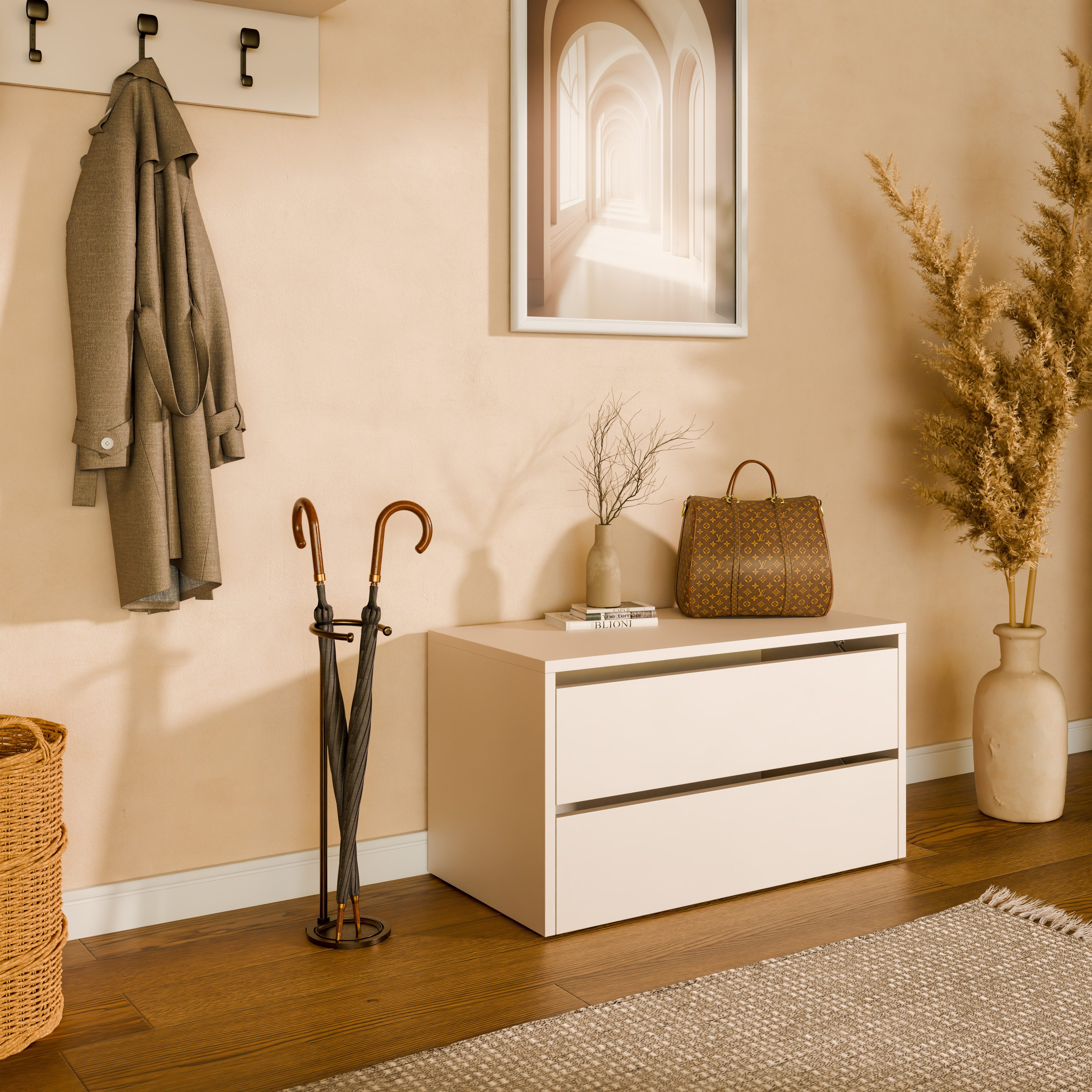 Platan Room Schuhschrank Toledo Schuhkommode Schuhregal günstig online kaufen