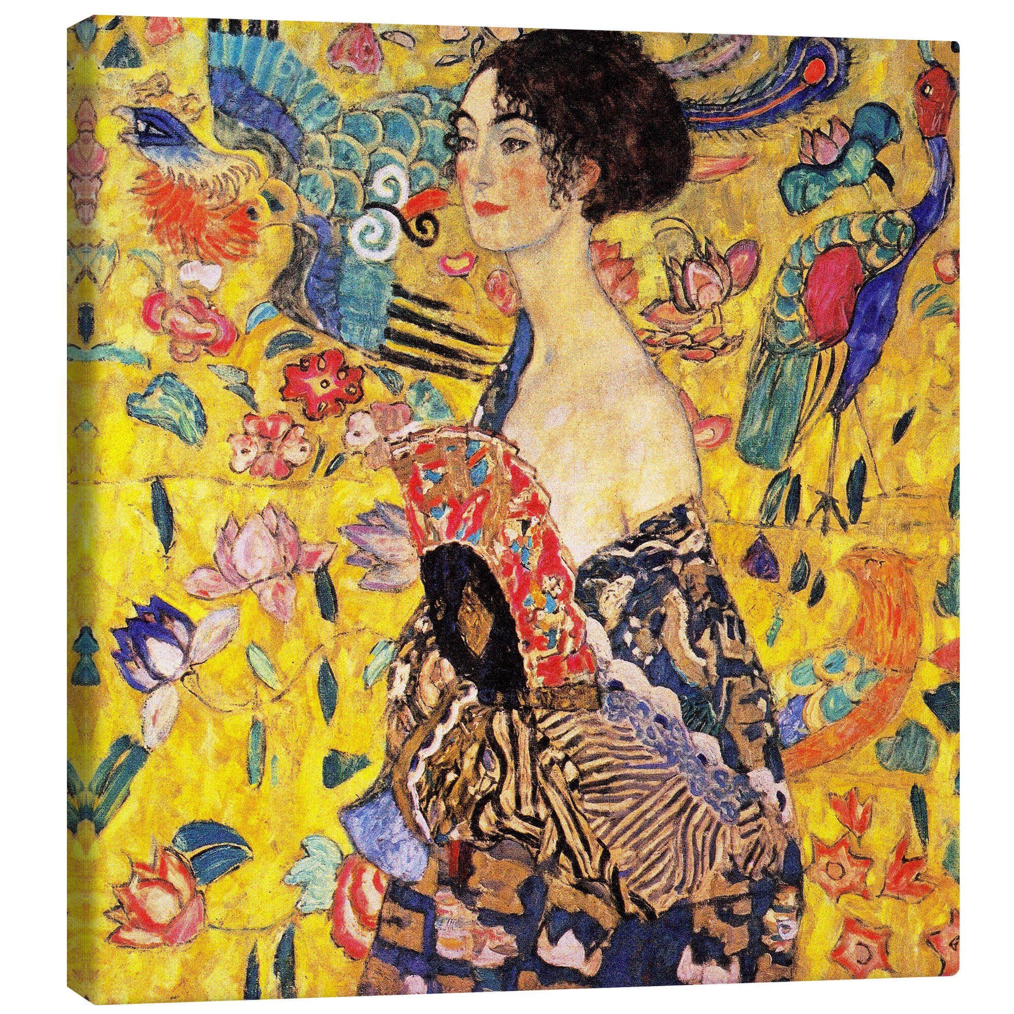 Posterlounge Poster Gustav Klimt, Dame mit günstig online kaufen