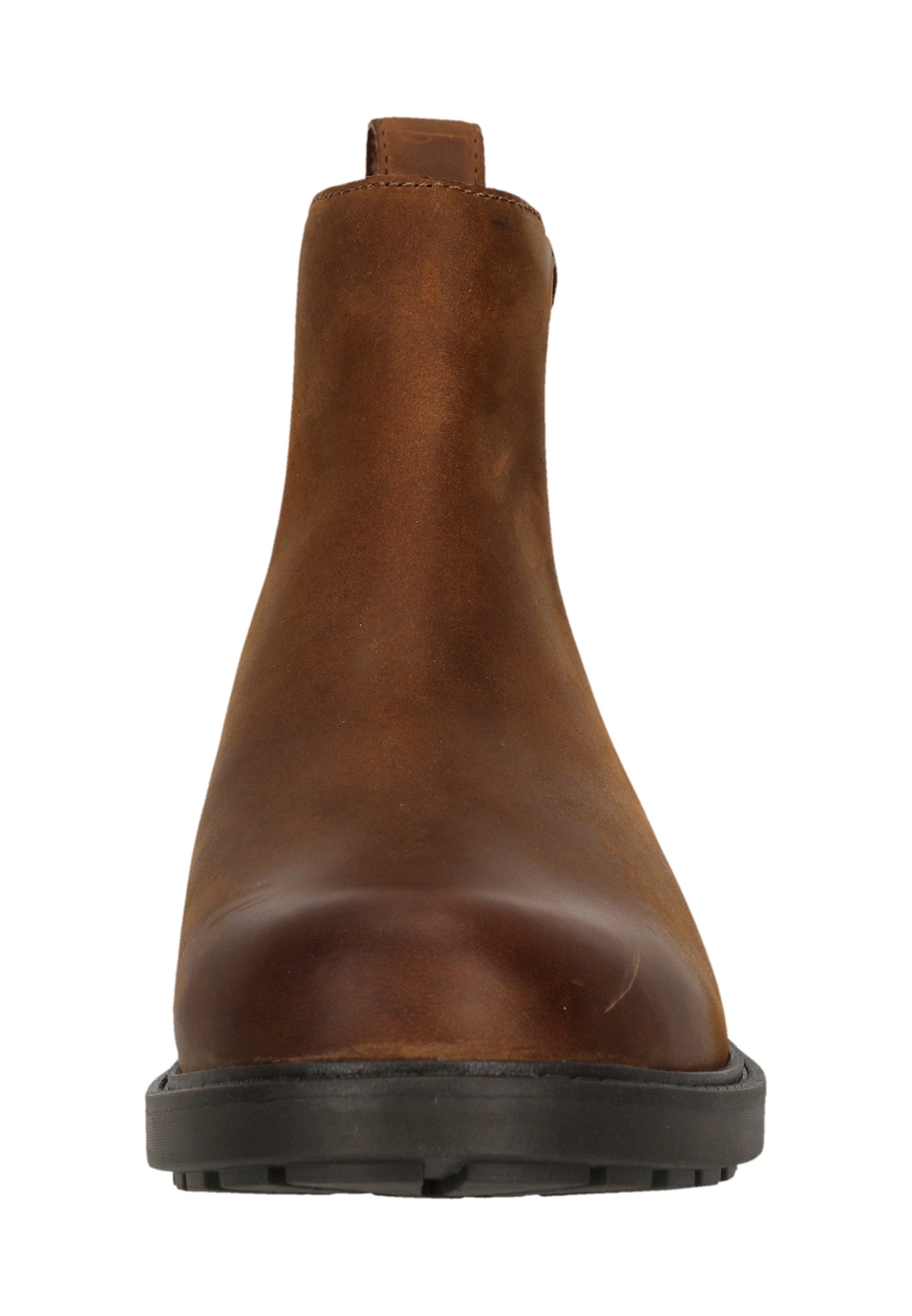 Clarks Orinoco2 Lane Brown Snuff Stiefelette mit elastischen Einsätzen