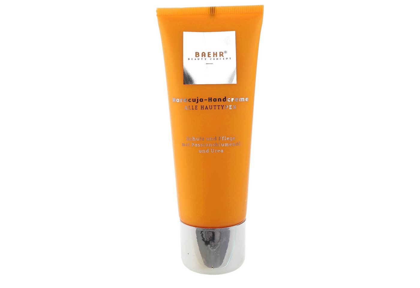BAEHR BEAUTY CONCEPT Handcreme Baehr Beauty Concept Maracuja-Handcreme 75ml exotischer Maracuja-Duft, 1-tlg., Passionsblumenöl, Urea und Bisabolol pflegen intensiv