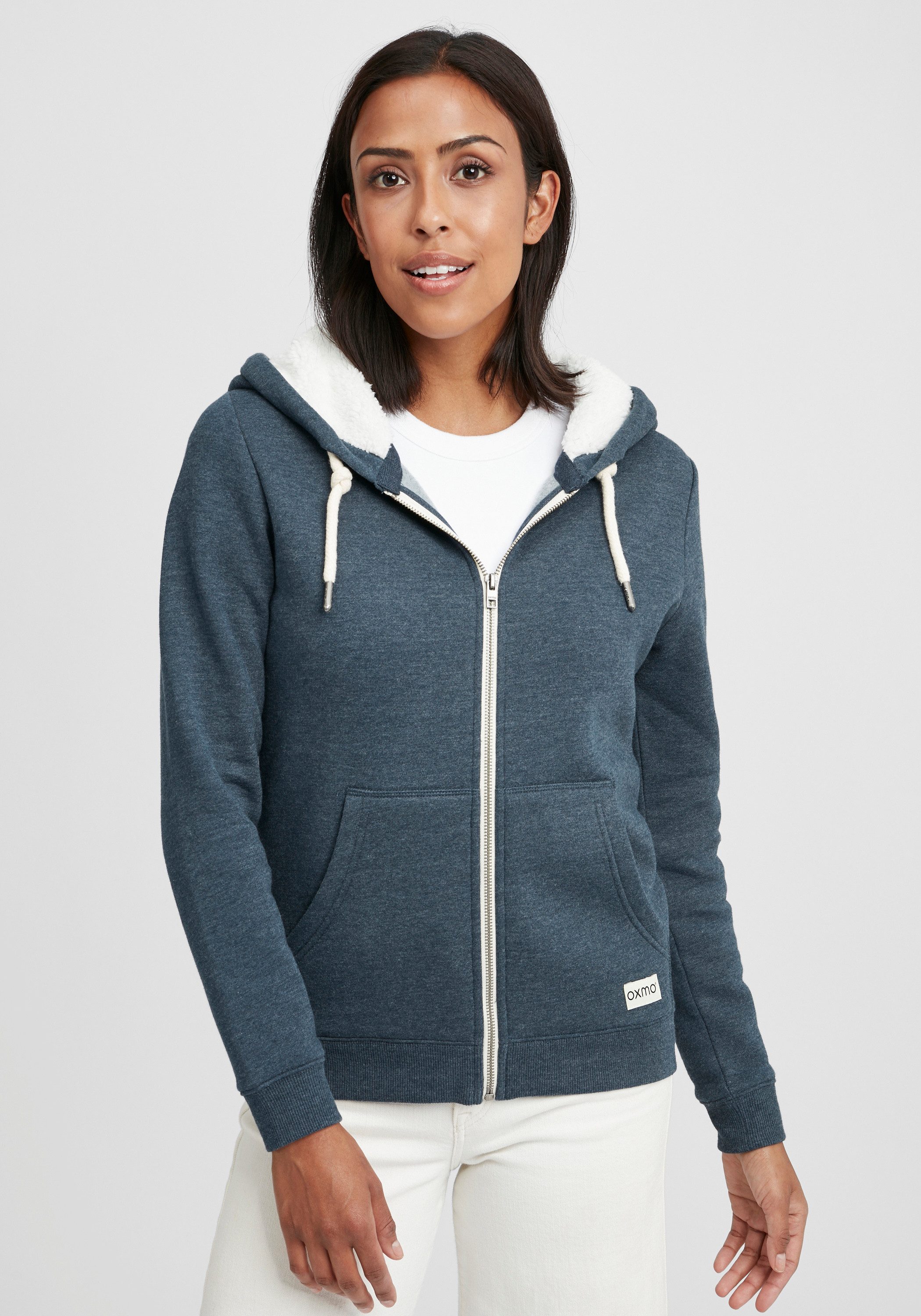 OXMO Kapuzensweatjacke OXBinja Hoodie Sweatjacke mit günstig online kaufen
