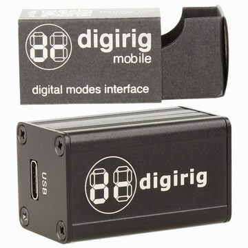 Minadax Funkgerät DIGIRIG Mobile Digital-Interface, Kompatibel mit Lab599 TX-500