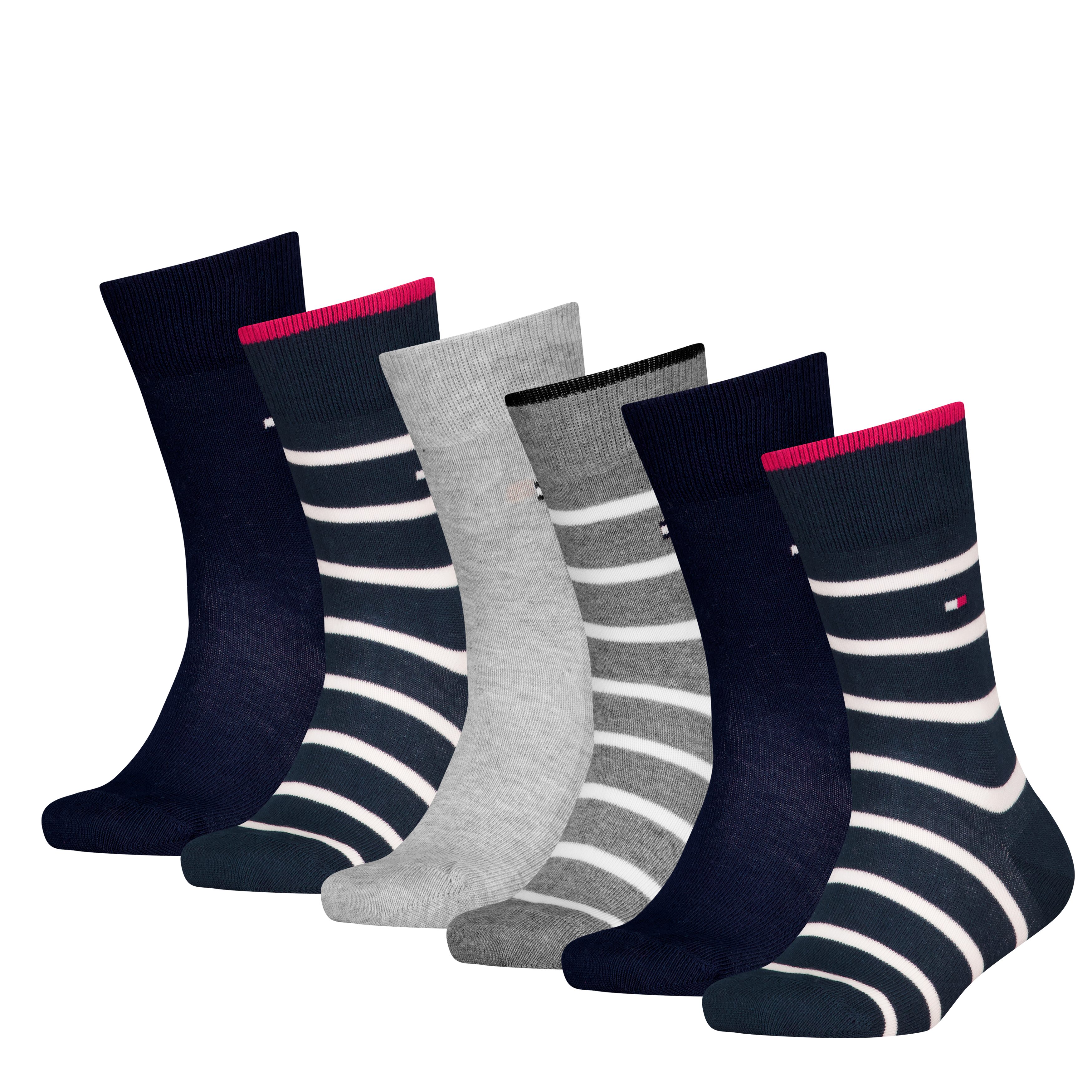 Socken TH KIDS SOCK 6P BRETON STRIPE ECOM