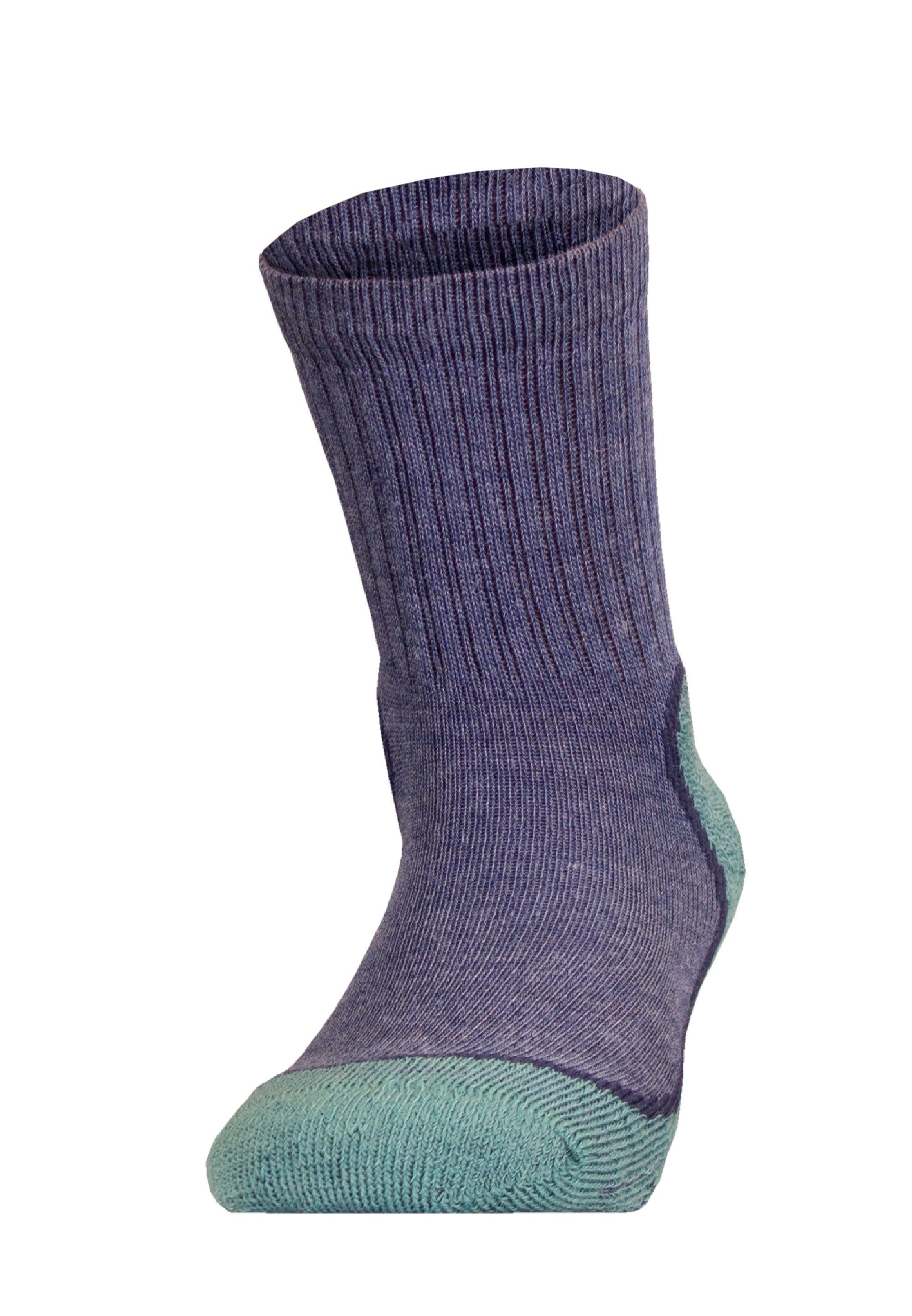 UphillSport Socken KEVO (1-Paar) mehrlagiger und JR mit Coolmax blau Struktur