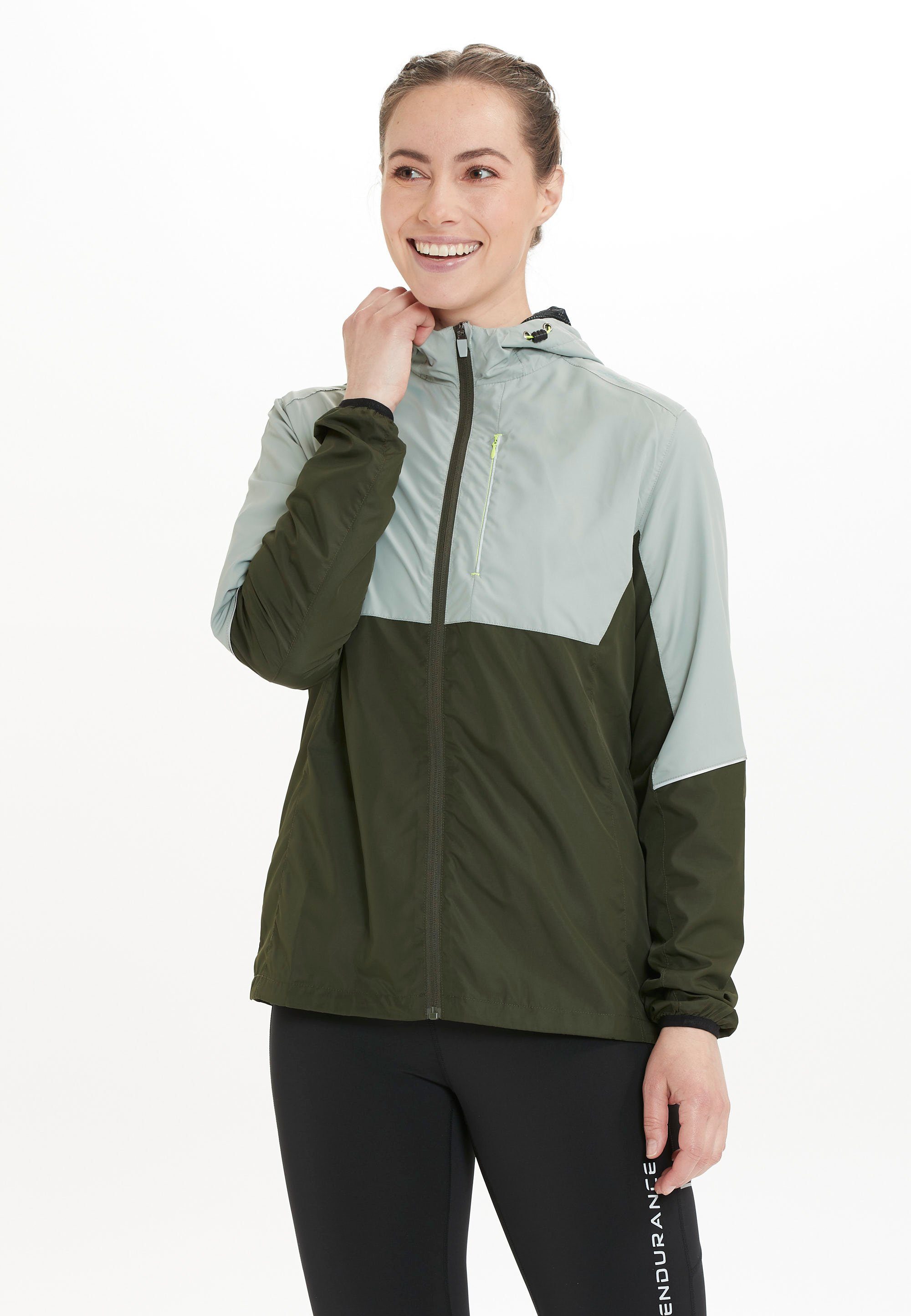 ENDURANCE Outdoorjacke LASSIE W HOODY mit 360 Grad-Reflektion