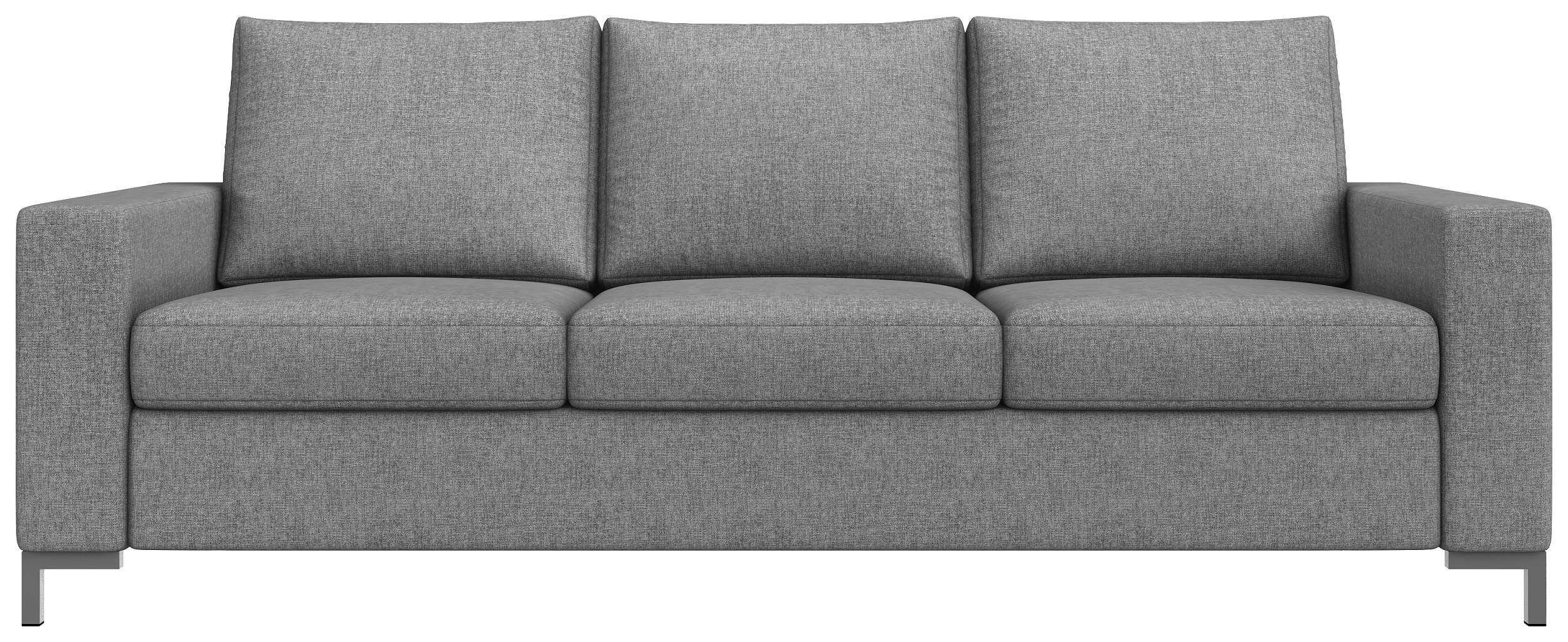Stylefy 3-Sitzer Rückenlehne, stellbar, Sofa, Europa frei Armlehnen Raum Modern und Sitzkomfort, mit 3-Sitzer, Ari, im in Design, made