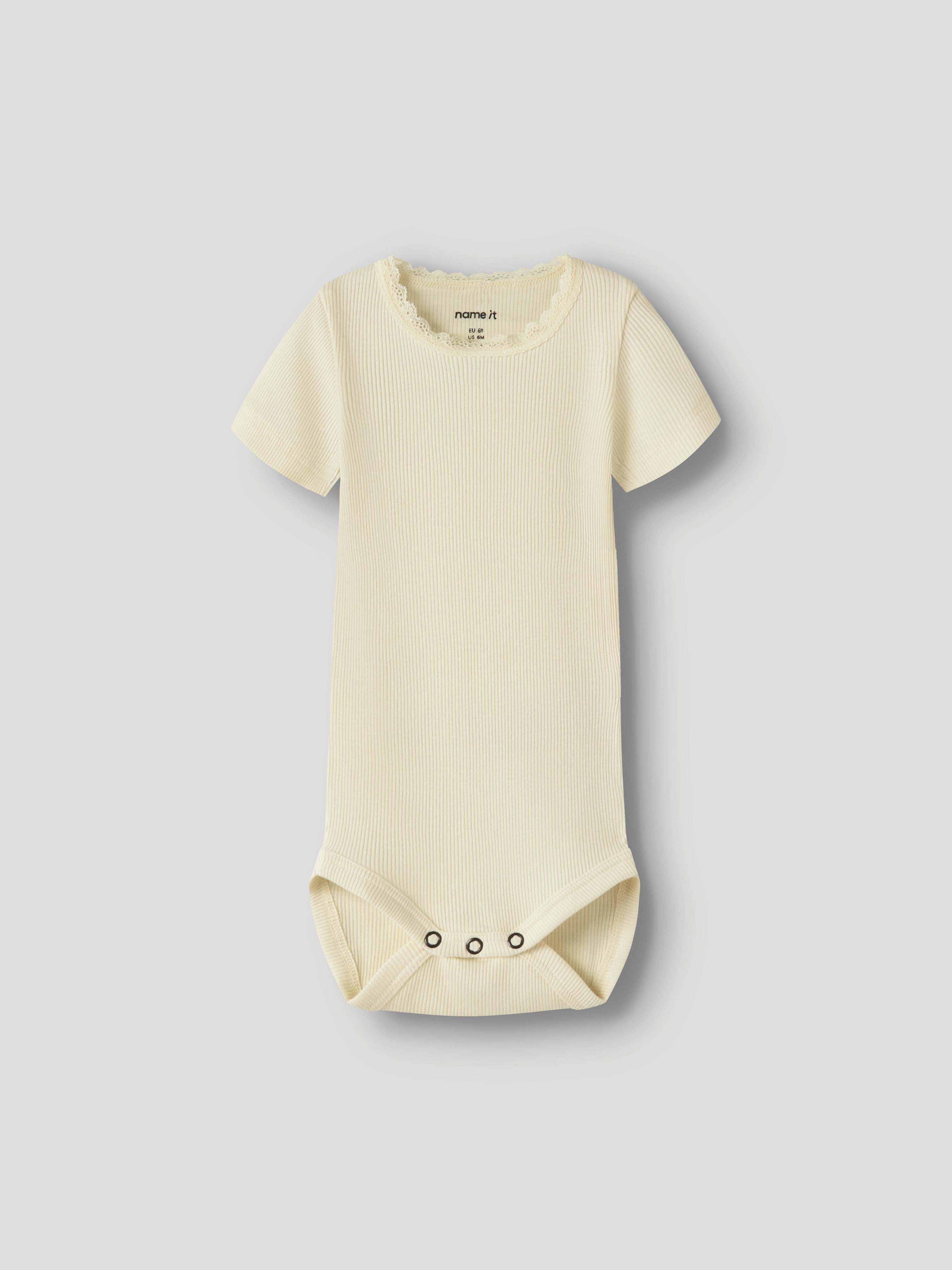 Name It Kurzarmbody NBFKAB SS BODY NOOS Baumwollmischung, Kurzarm – Bild 2 von 4