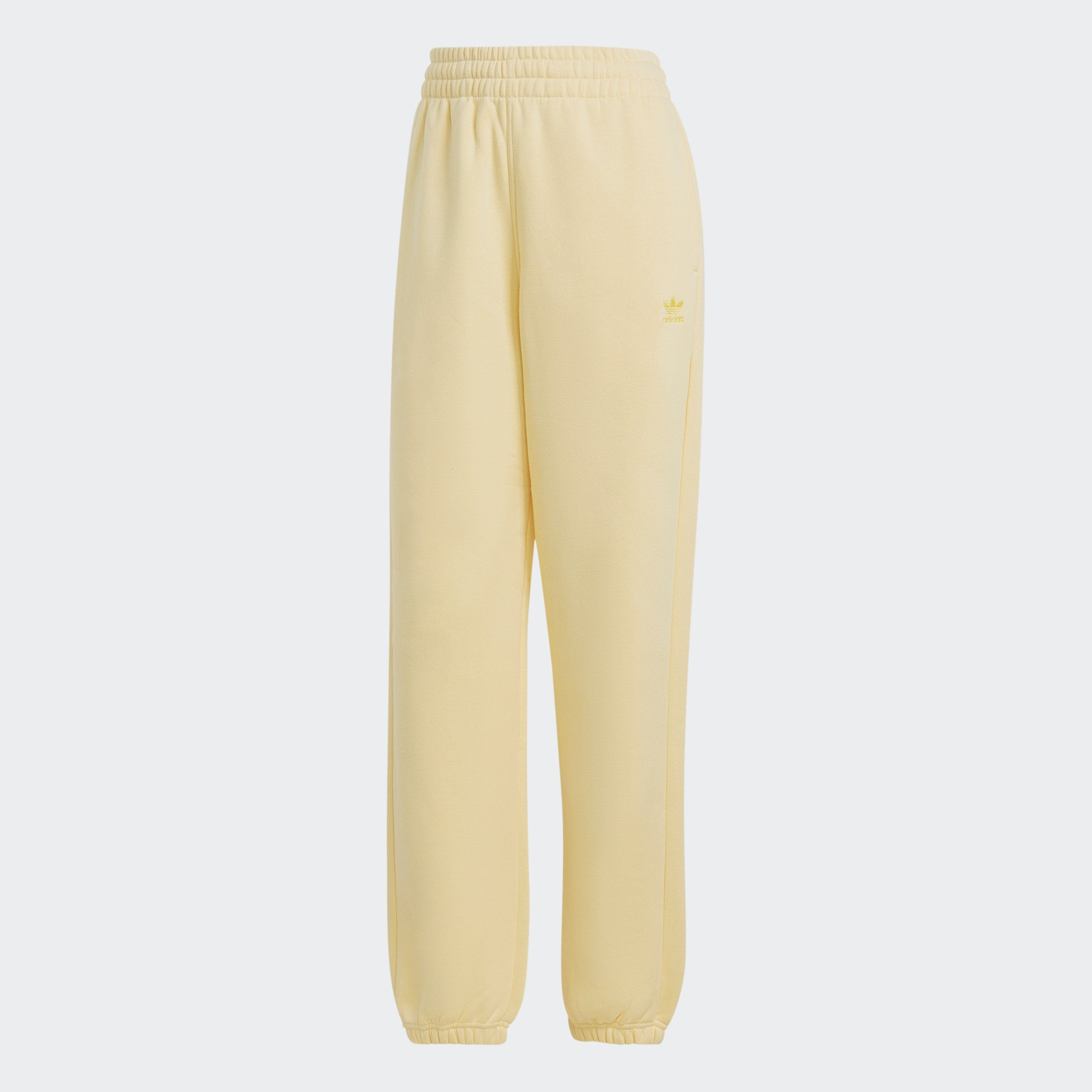 FLEECE ESSENTIALS Almost (1-tlg) Originals Yellow adidas Sporthose