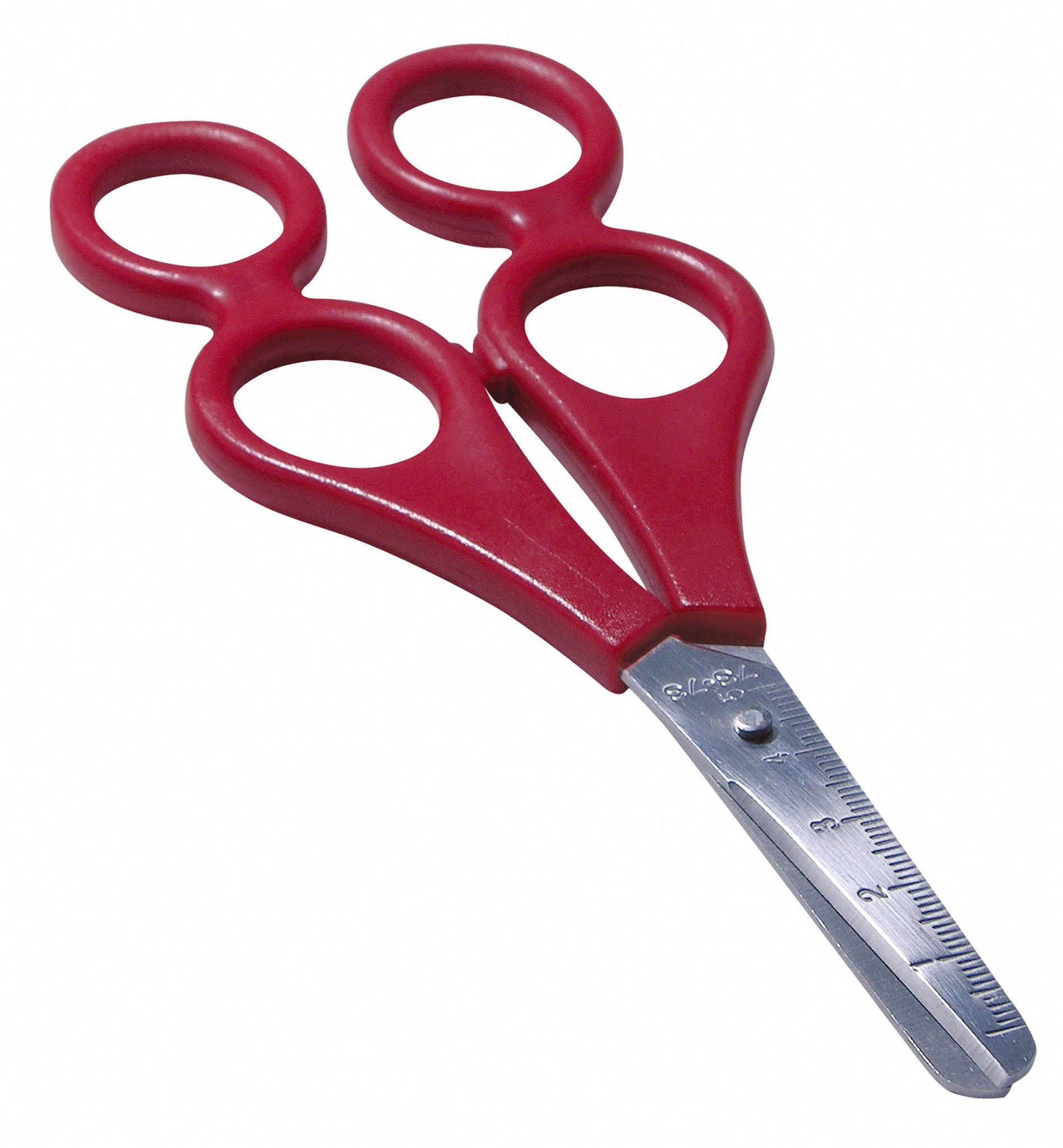 WEDO Bastelscheren Wedo Bastelschere Doppelgriff Therapeutenschere rund rt