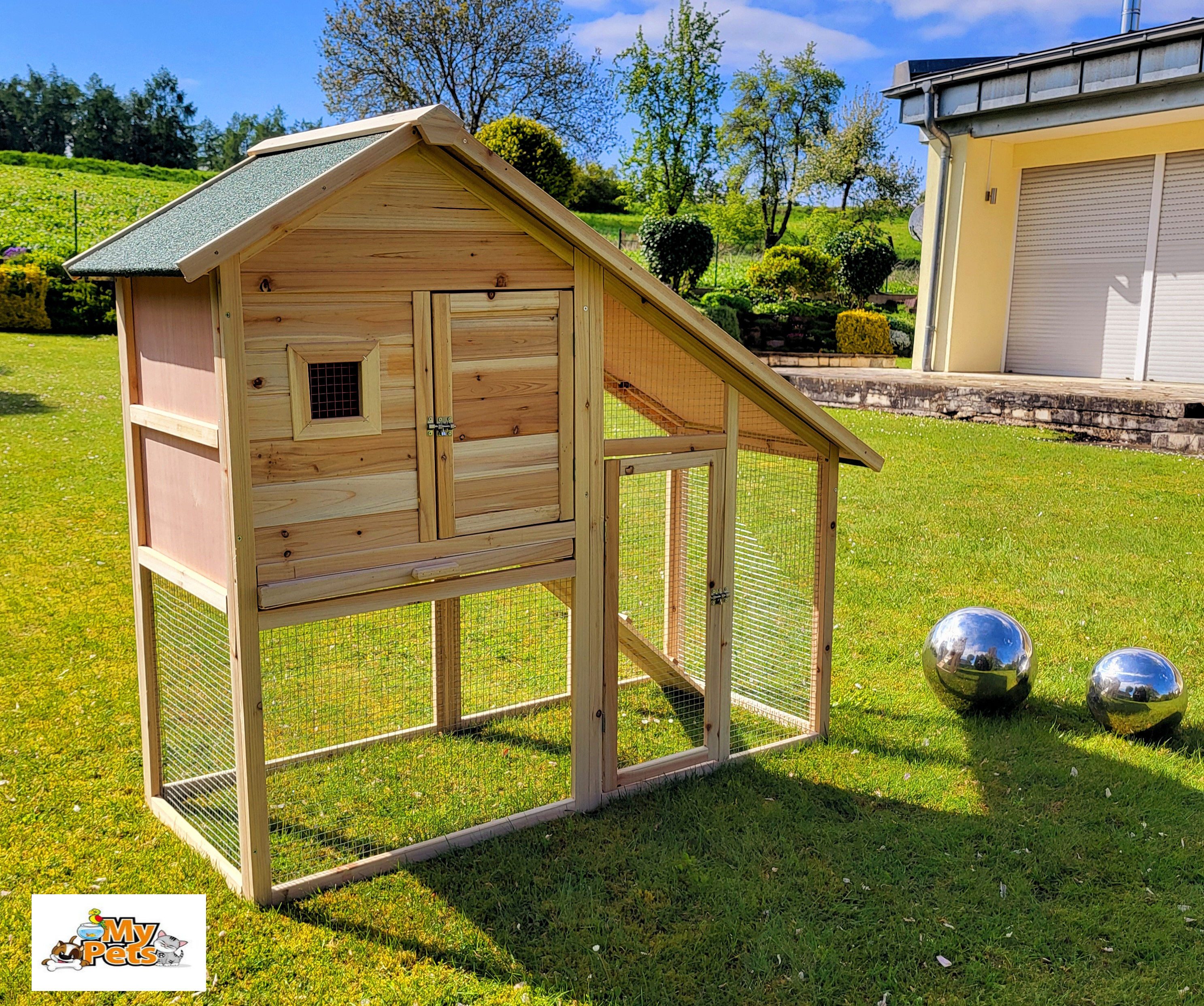 BruKa Kleintierstall Hasenstall CROSSI Kleintiergehege Kaninchenstall Käfig günstig online kaufen