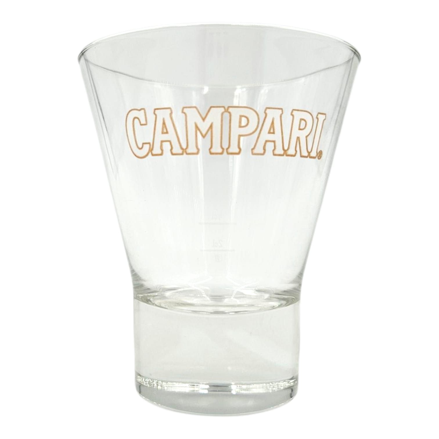 Longdrinkglas Campari Glas 2cl + 4cl geeicht