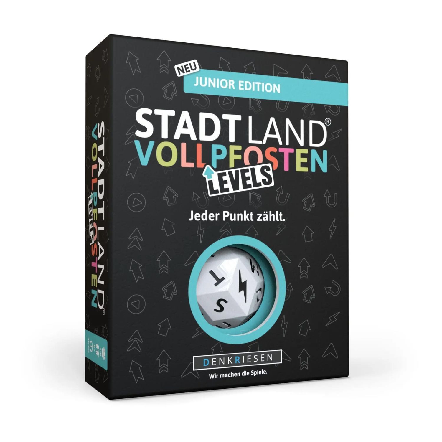 Denkriesen Spiel STADT LAND VOLLPFOSTEN® - Levels - JUNIOR EDITION - "Jeder Punkt...