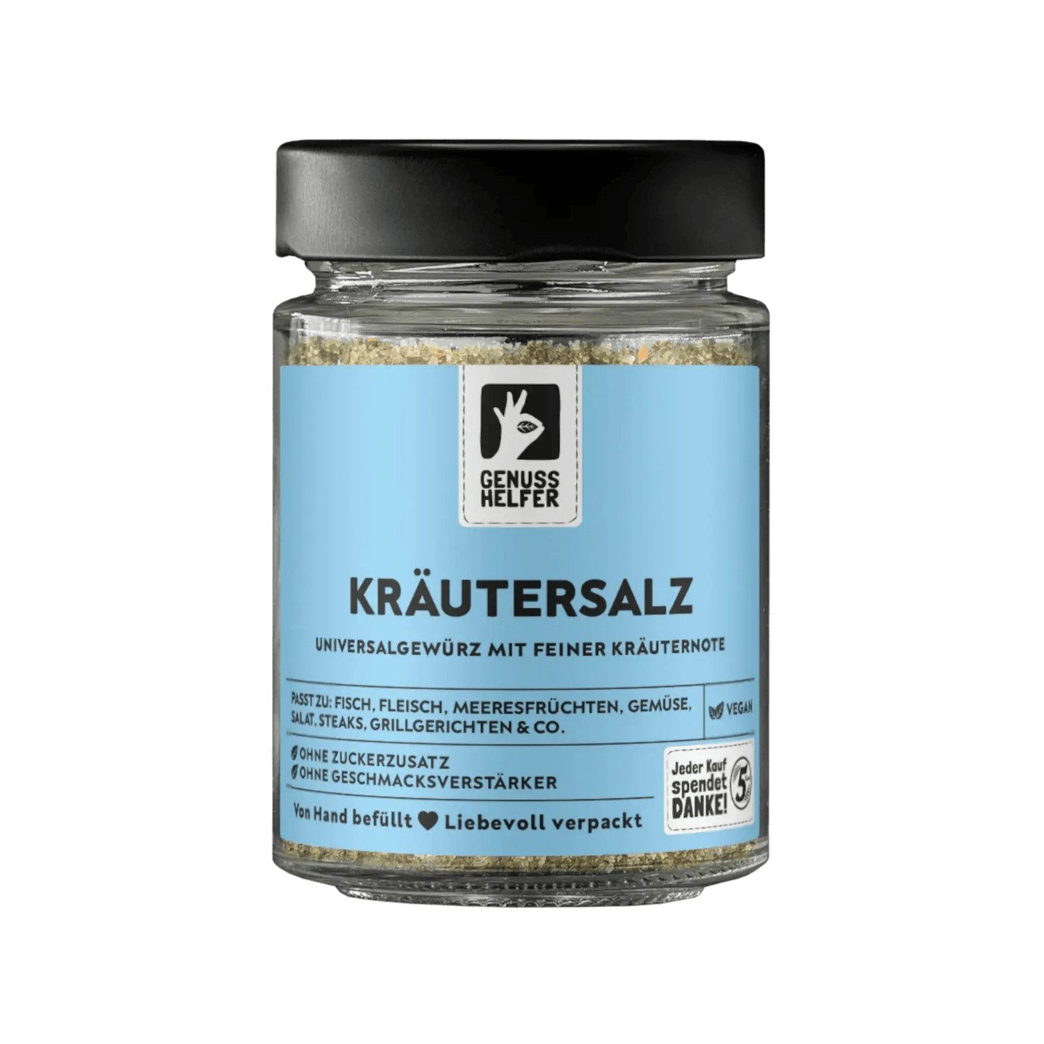 Bremer Gewürzhandel Gewürz Kräutersalz, gemahlen, im Glas, 120 g