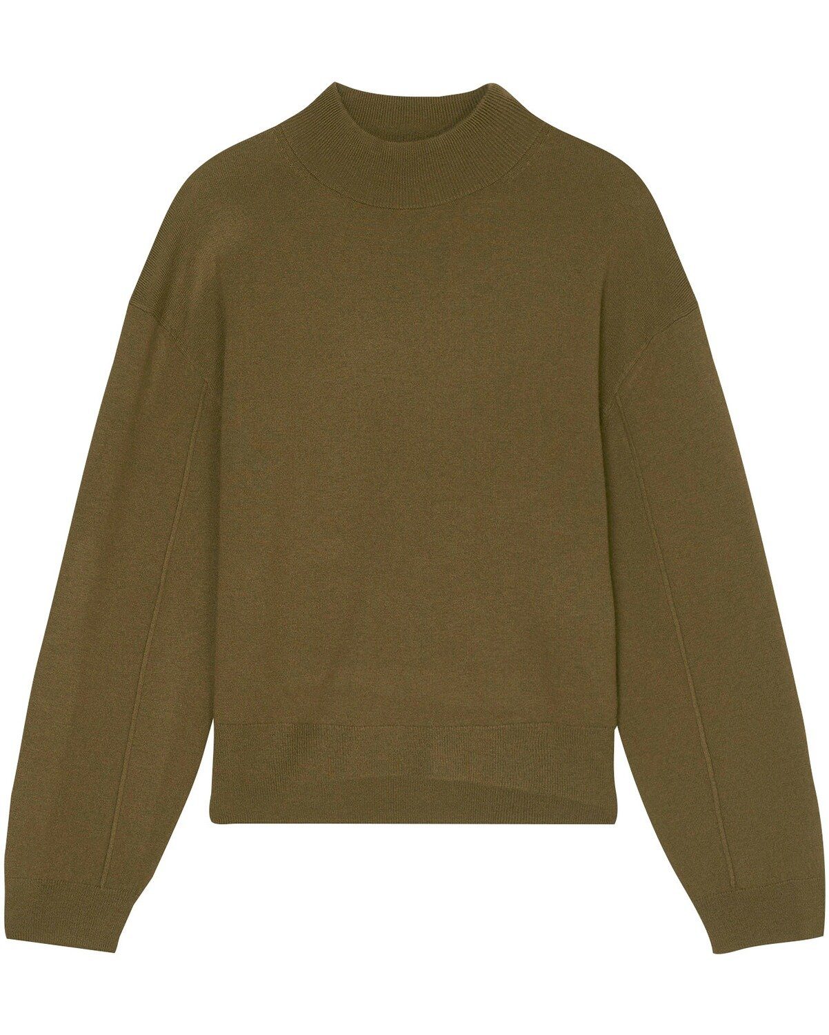 Strickpullover Stehkragenpullover