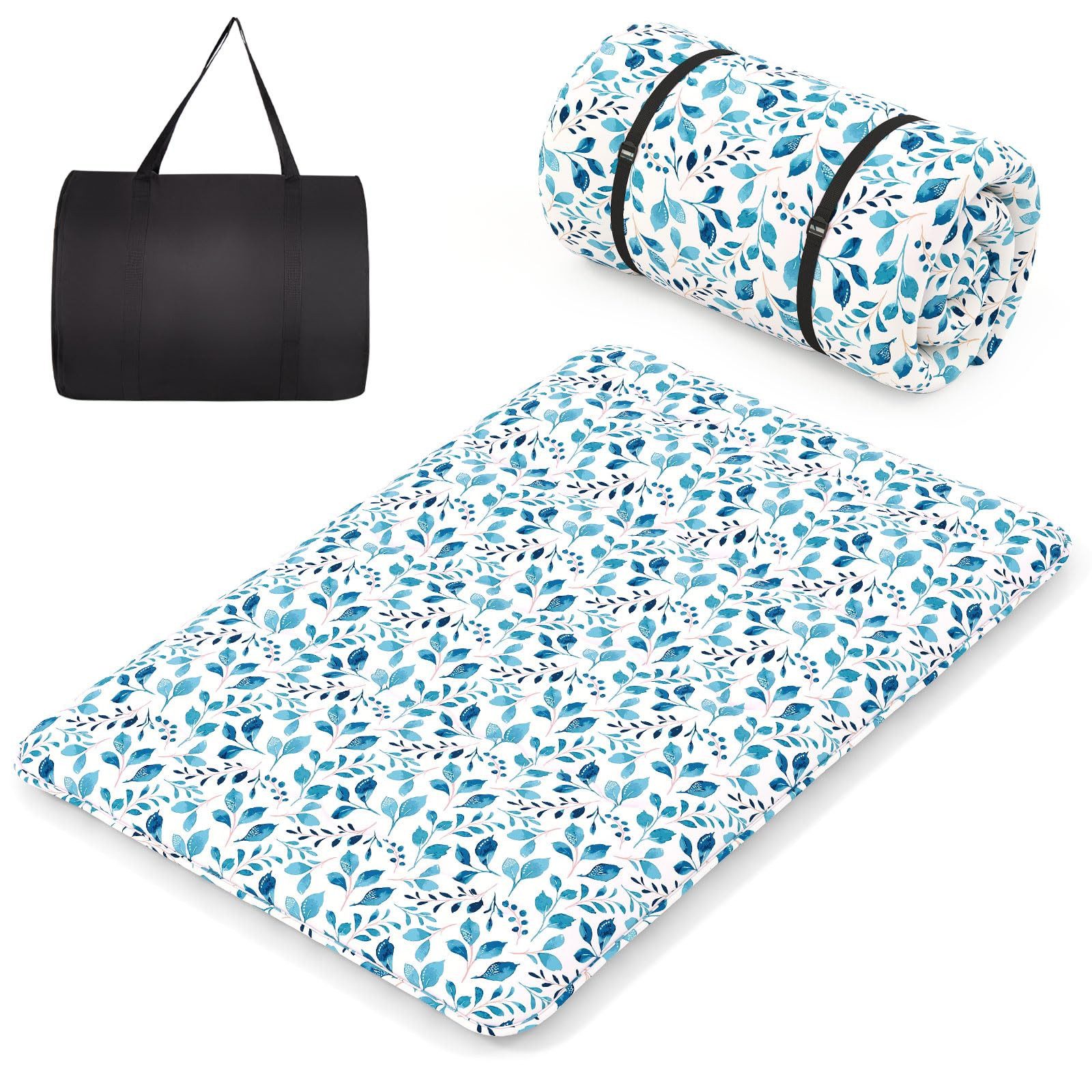 Futonmatratze, COSTWAY, 10 cm hoch, Futon Matratze, Tatami-Matte, Klappmatratze, 140x200cm