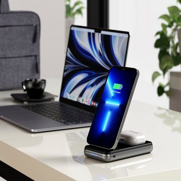 Satechi Duo Wireless Charger Stand Smartphone-Ladegerät