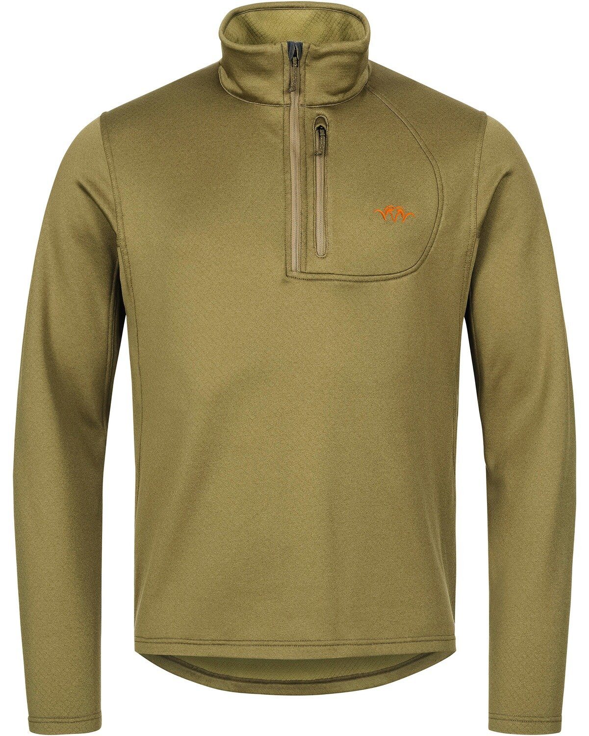 Blaser Highland Drain HunTec Grün Troyer Langarmshirt