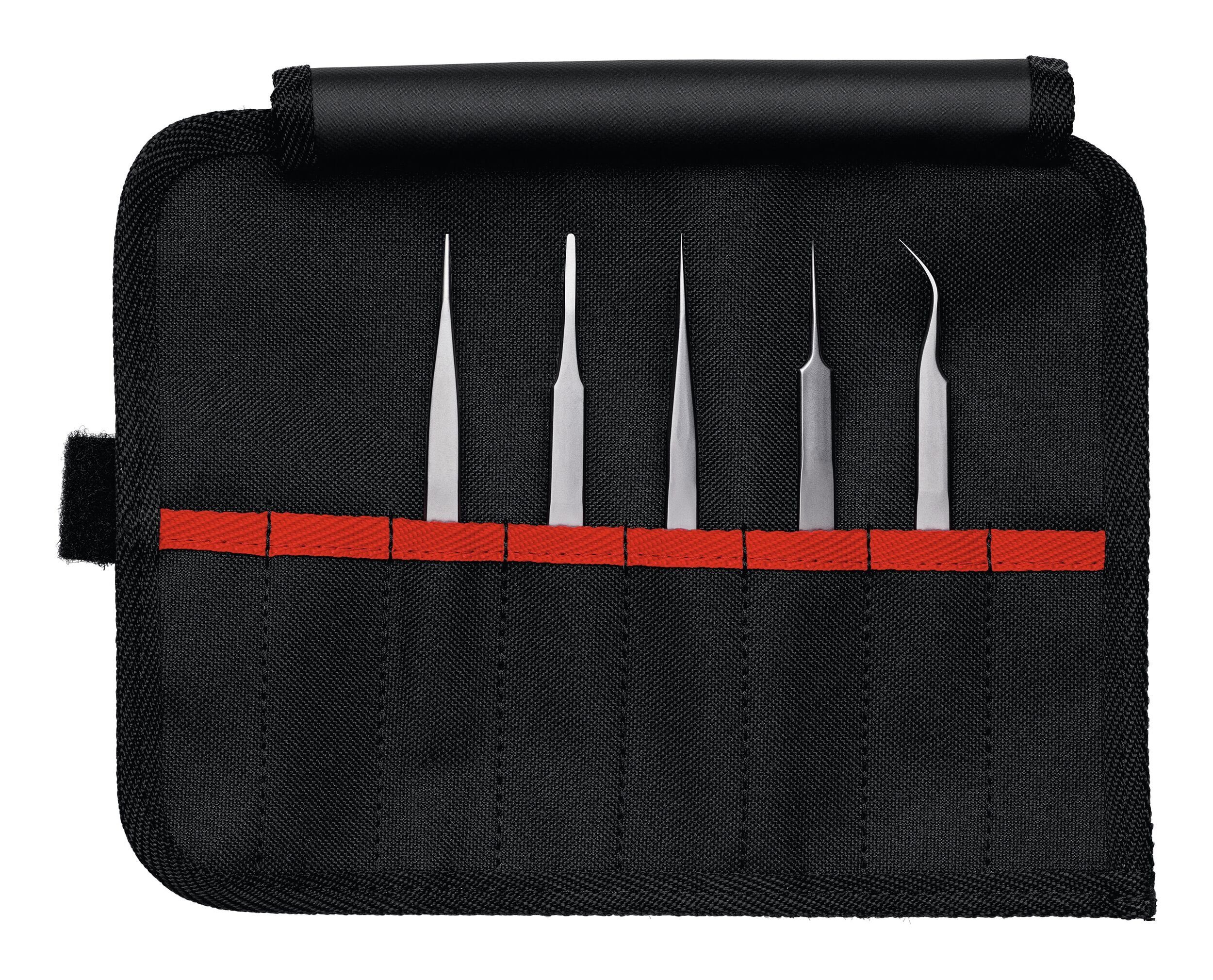 Knipex Pinzette, 5-tlg., Präzisionspinzetten-Set 92 00 02