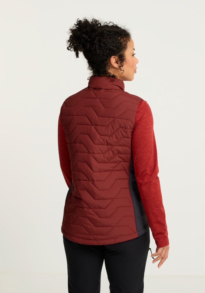 Jack Wolfskin Funktionsweste FLEXTREK INS VEST W Isolationsweste, warm, 3-in-1 kompatibel