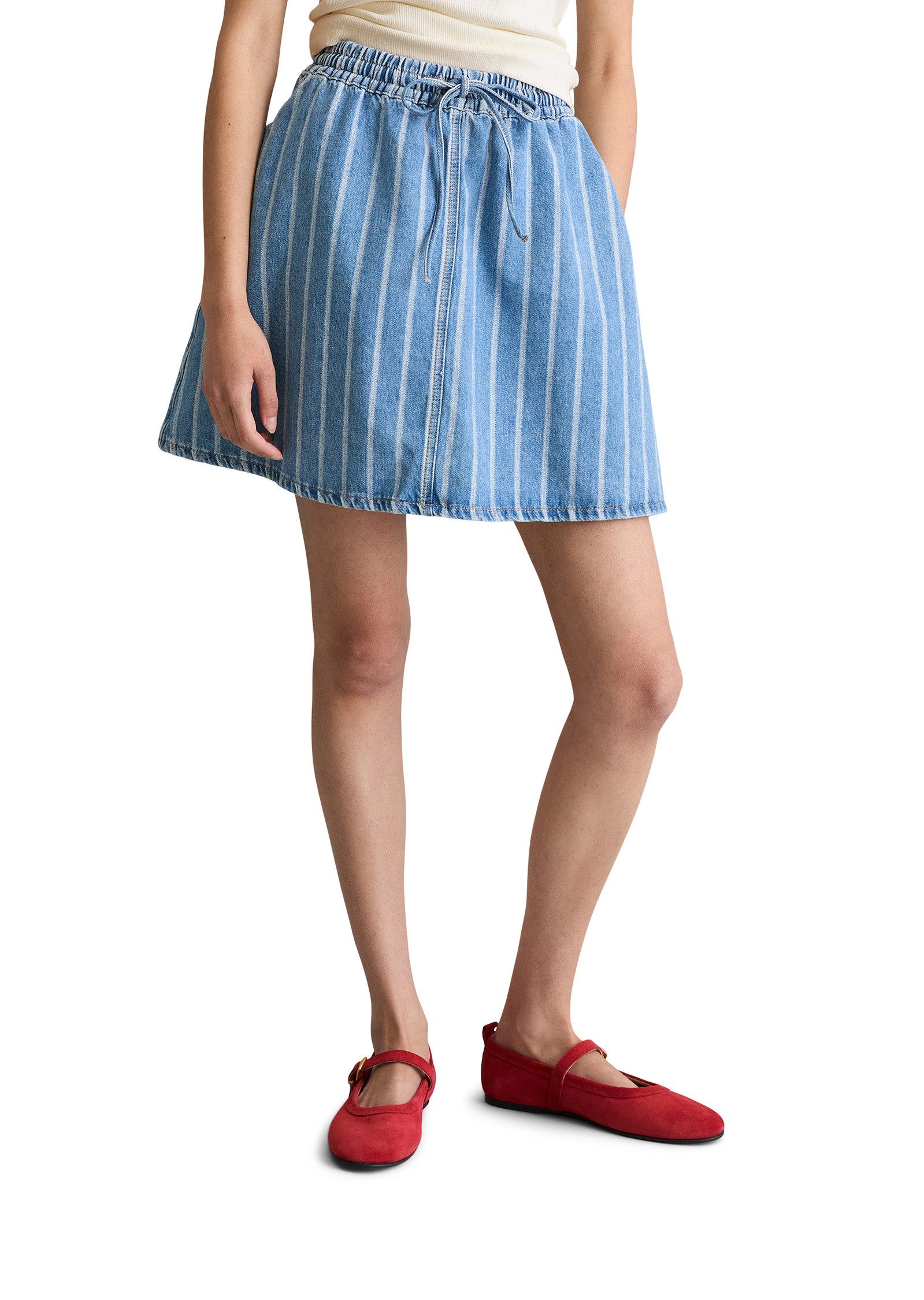 Marc O'Polo DENIM Jeansrock aus reiner Bio-Baumwolle