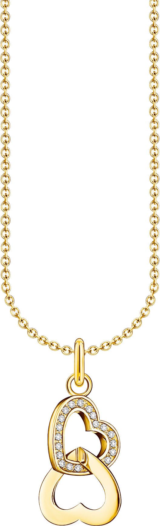 THOMAS SABO Kette mit Anhänger mit vers...