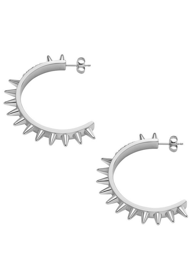 Diesel Paar Creolen Schmuck Edelstahl Oh... Diesel Paar Creolen Schmuck Edelstahl Oh...