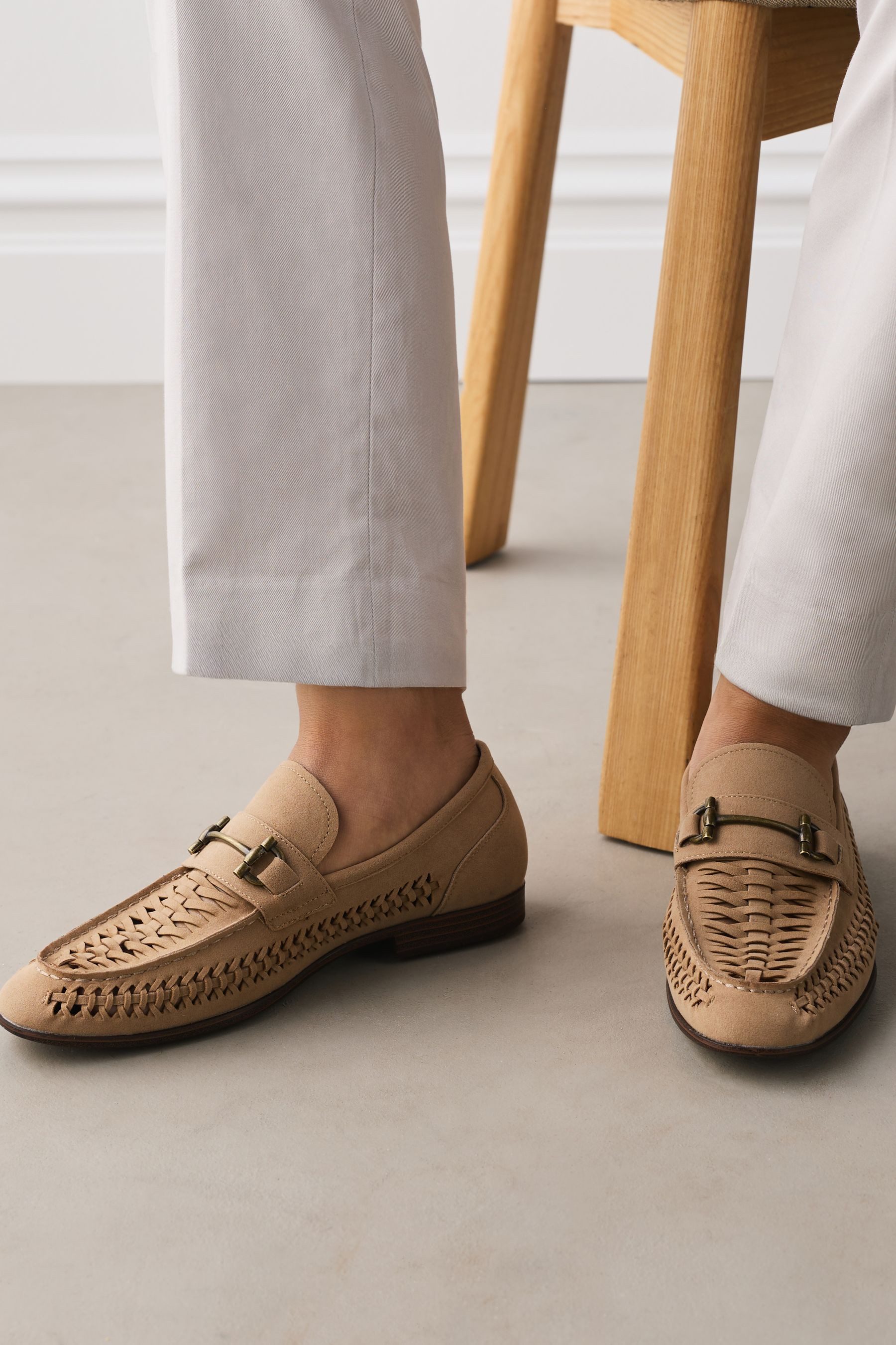 Next Loafer aus Velourskunstleder Loafer (1-tlg)