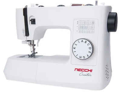 Necchi Nähmaschine Necchi C35, 35 Programme, 35 Nähprogramme, eingebauter Nähfußdruck, automatischer Nadeleinfädler