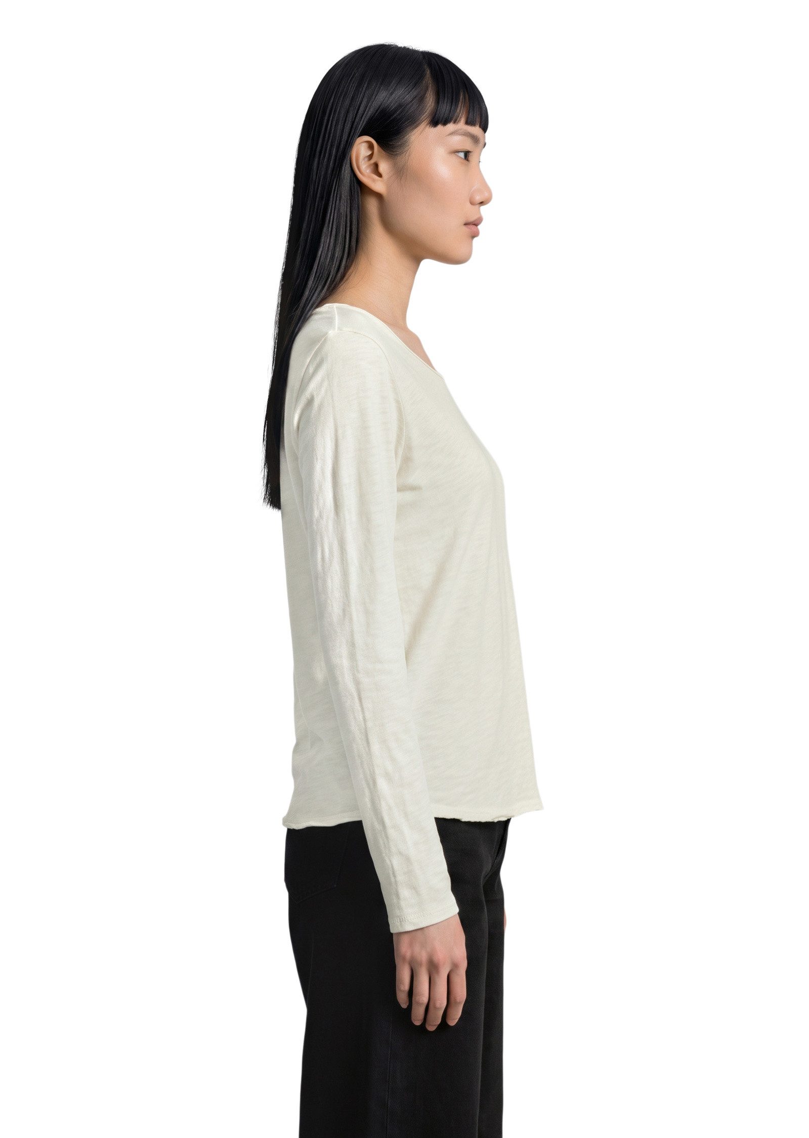 Marc O'Polo DENIM Langarmshirt aus Organic Cotton – Bild 2 von 5