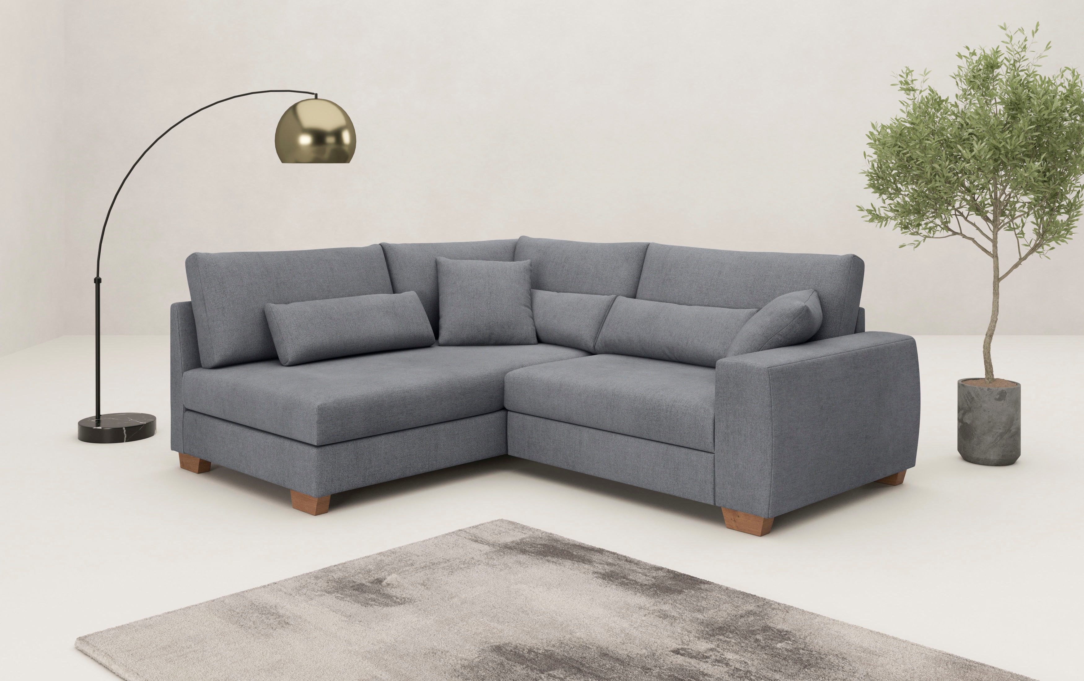 Mr. Couch Ecksofa Helena L-Form, Mit günstig online kaufen