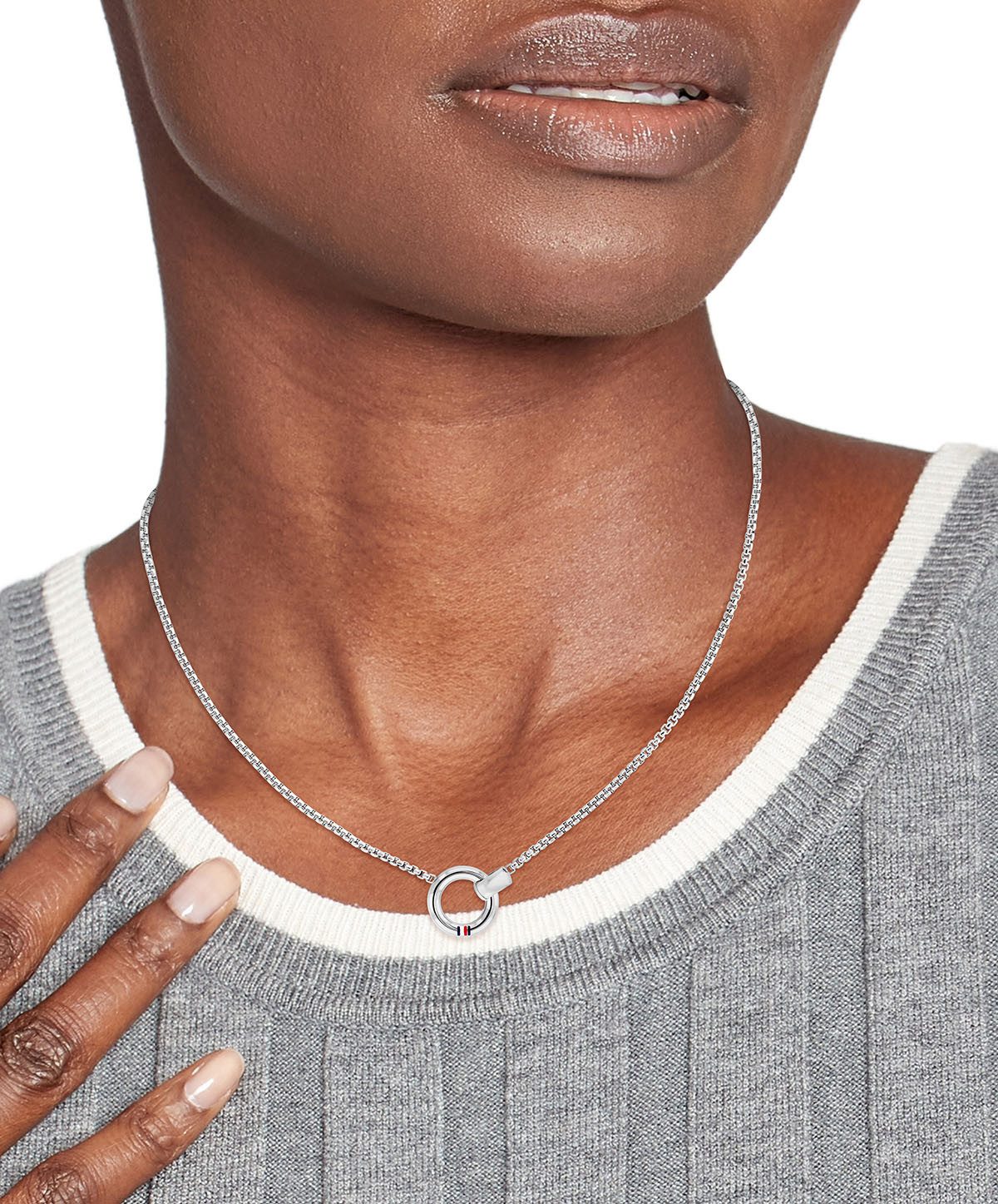 Tommy Hilfiger Kette mit Anhänger CIRCLES, günstig online kaufen