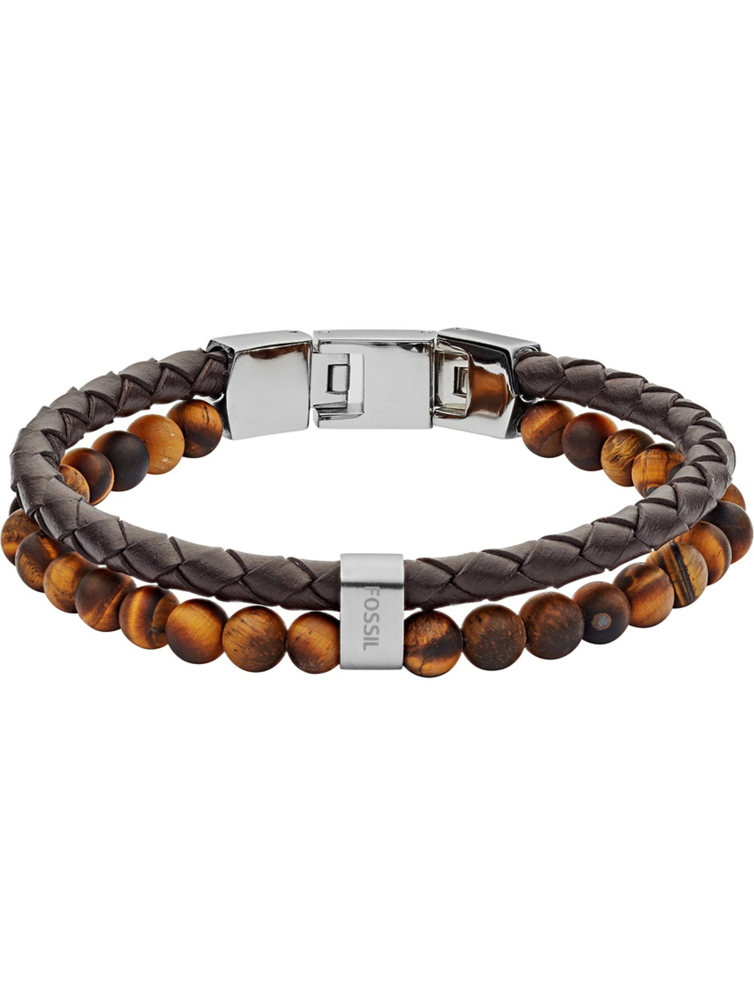 Fossil Armband Fossil Herren-Armband Stein günstig online kaufen