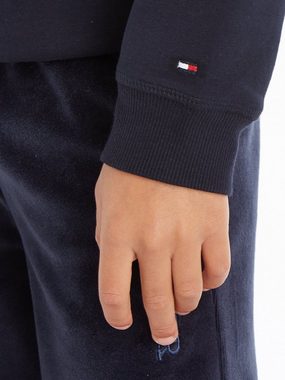 Tommy Hilfiger Sweatshirt BOLD MONOTYPE SWEATSHIRT mit markantem Hilfiger Logo-Schriftzug im Karodessin