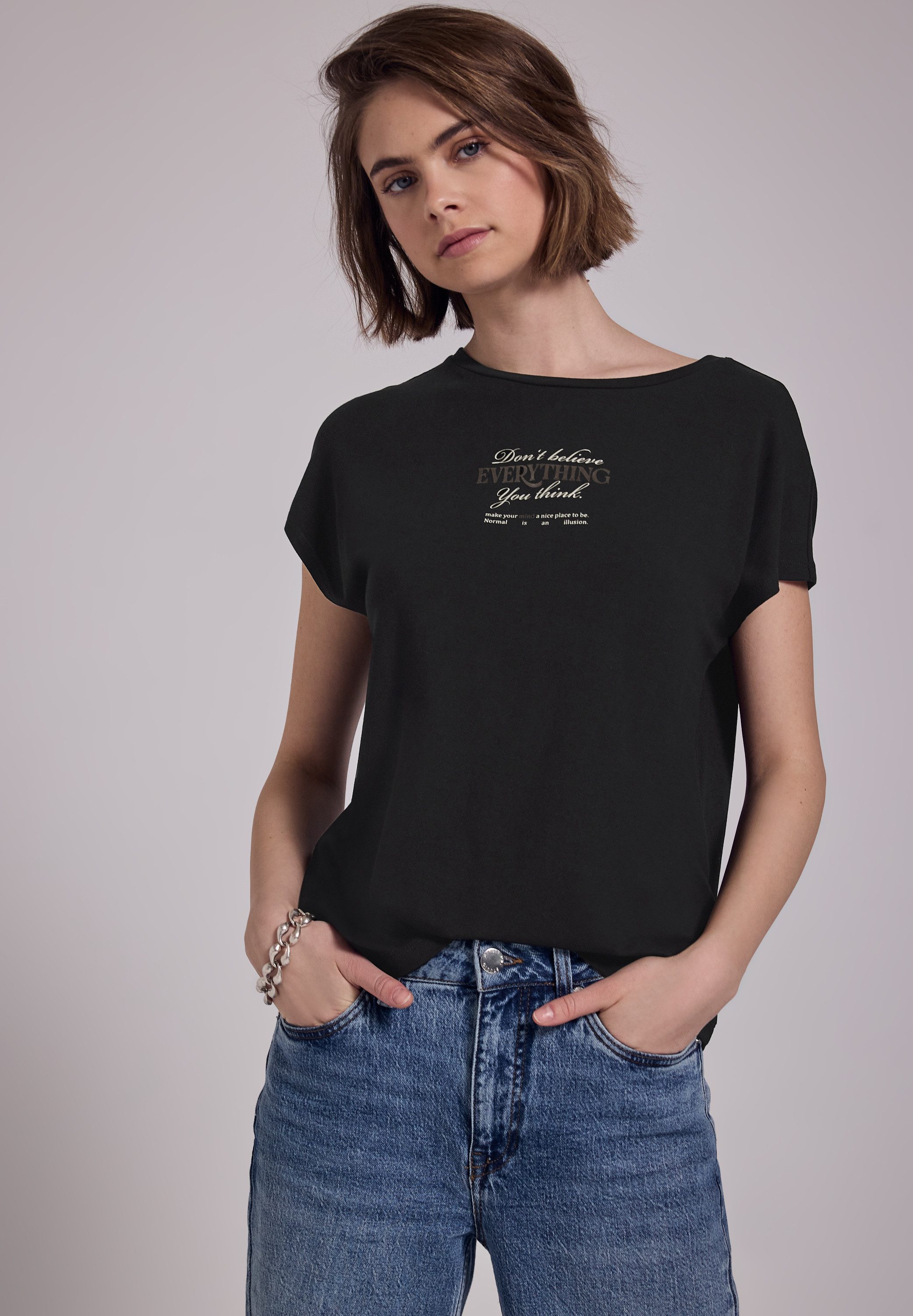 STREET ONE STUDIO Print-Shirt, mit Frontprint günstig online kaufen