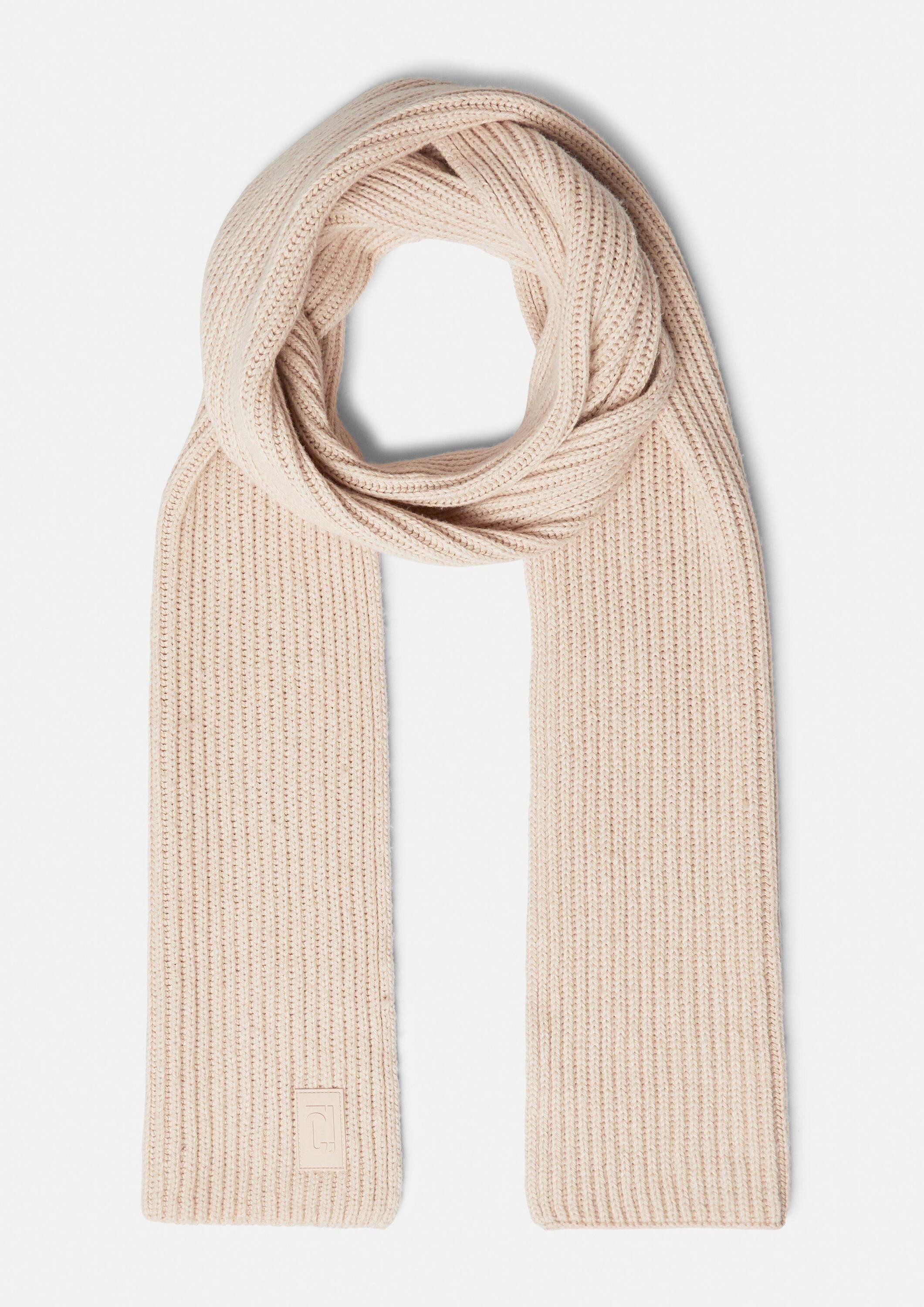 comma Schal Tuch, Weicher Strickschal aus Baumwollmix günstig online kaufen