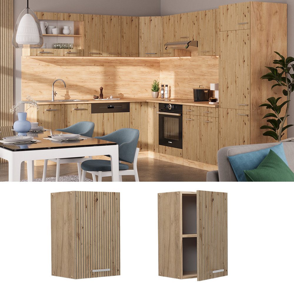 Vicco Hängeschrank R-Line, Artisan-Eiche/Goldkraft Eiche, 40 günstig online kaufen