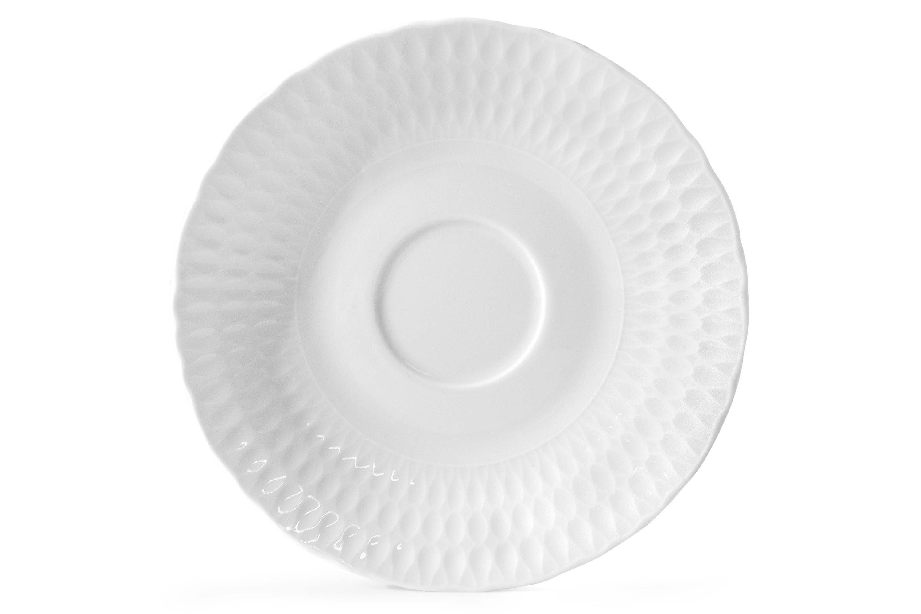 KONSIMO® Suppenschüssel CMIELOW SOFIA Suppenschale mit Untertasse, handgefertigt, Porzellan, (12-tlg), Hochwertiges Premium-Porzellan, elegante Verzierung