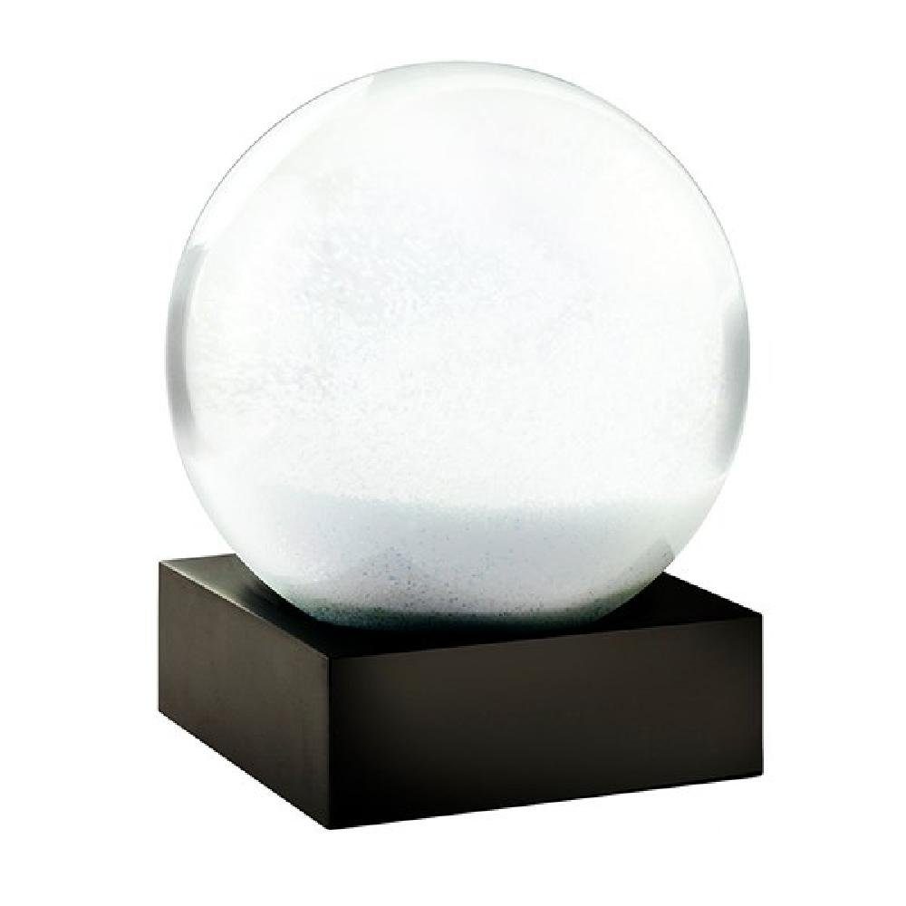 Skulptur Schneekugel Schneeball