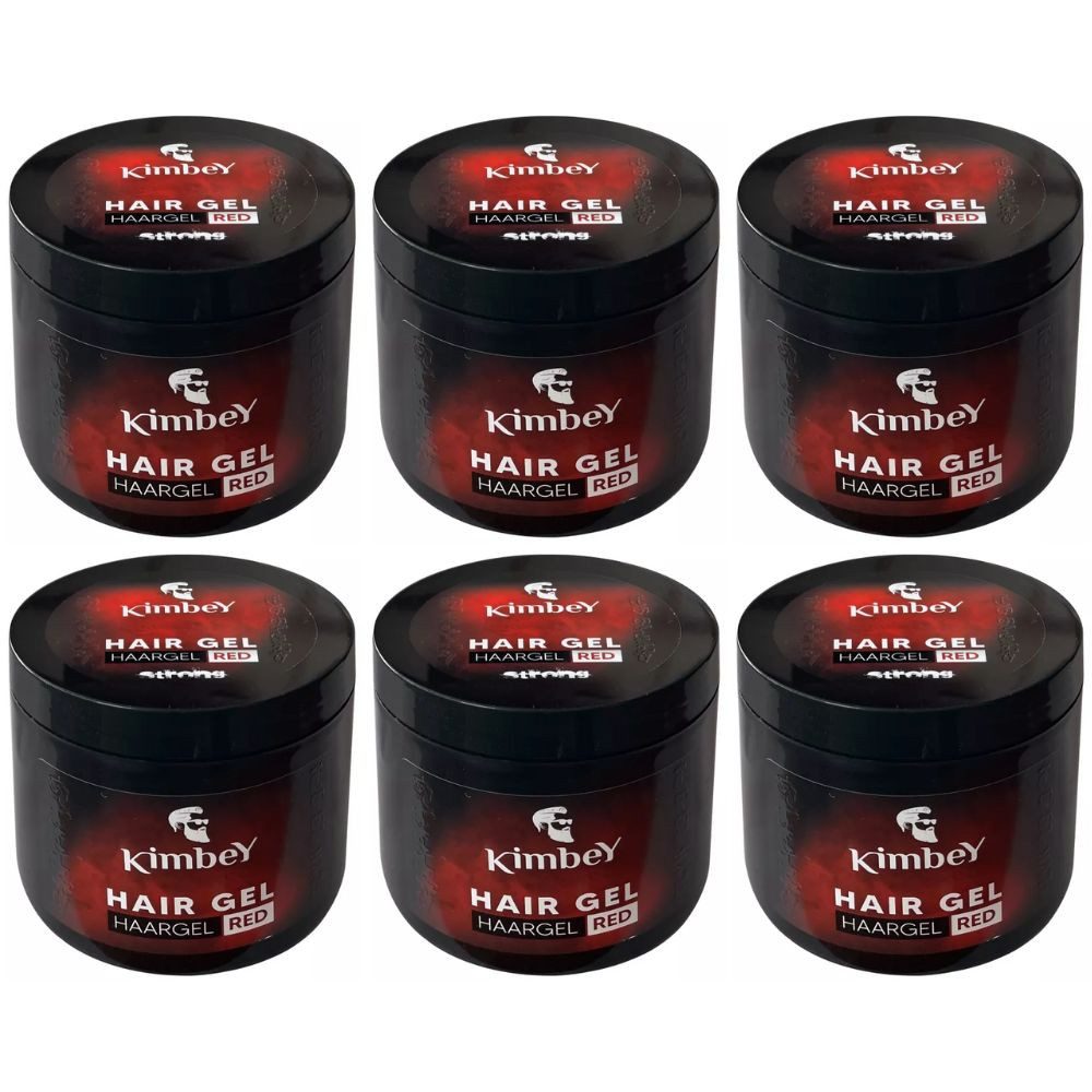 Haargel Kimbey Hairgel Strong Red 6x 600 ml