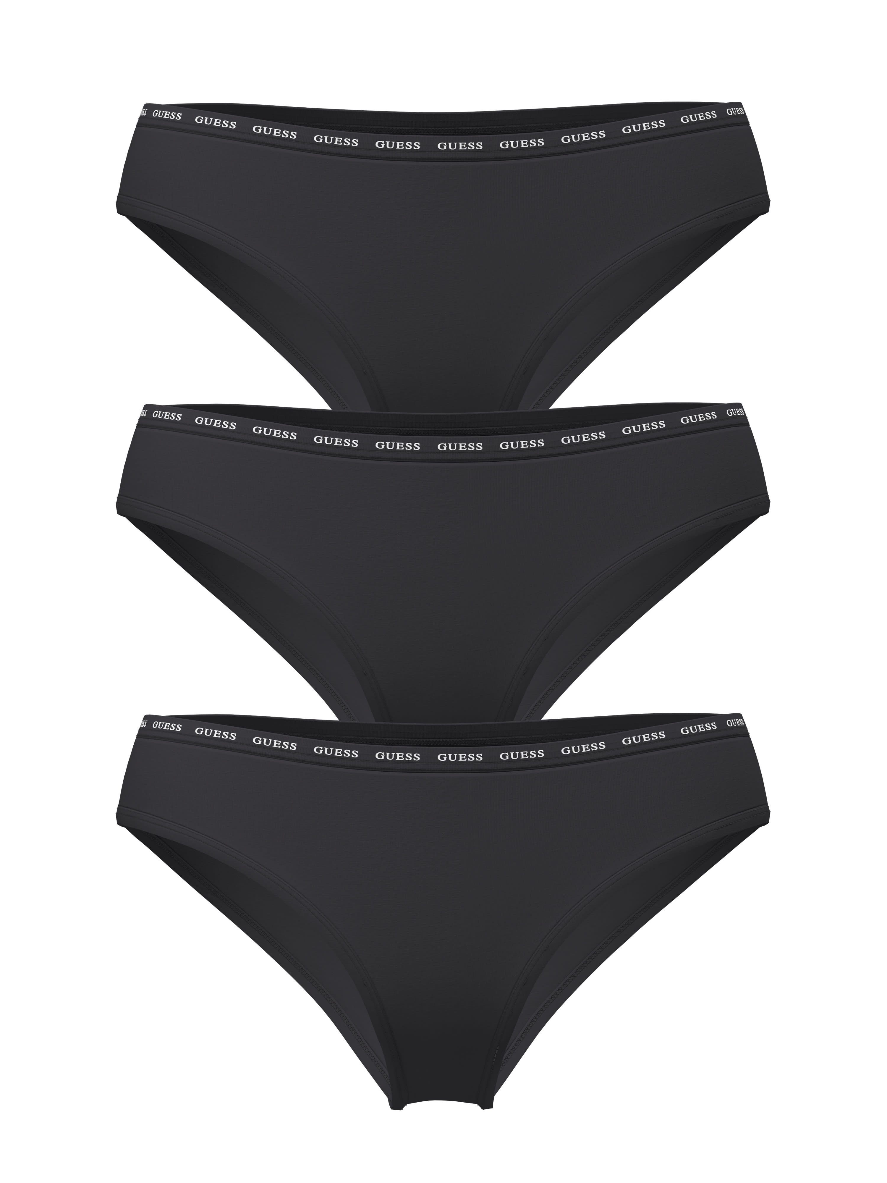 Guess Slip 3 PACK BASIC BRIEF (Packung, 3-St) aus Baumwollmix, Logobund