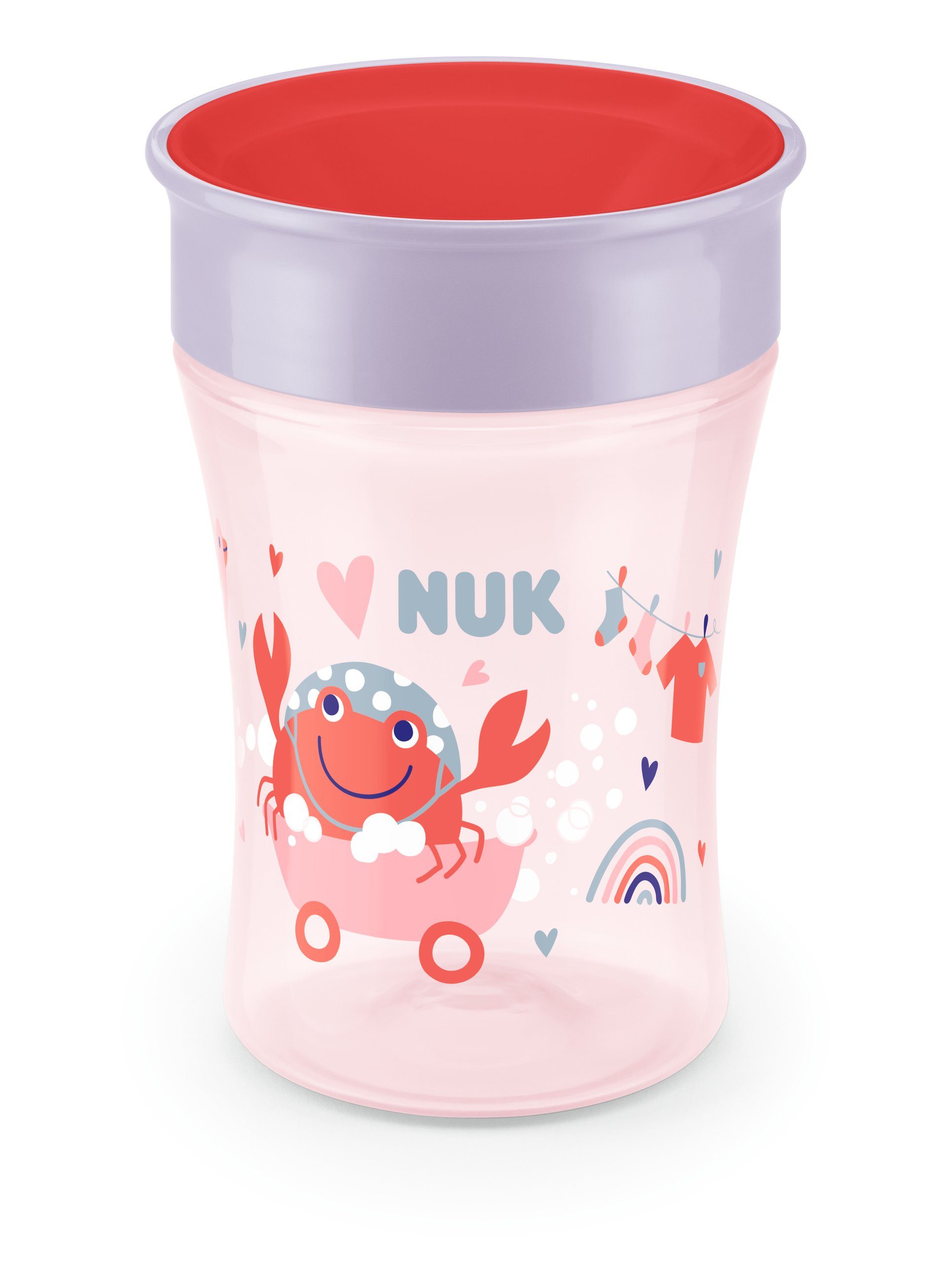 Babyflasche NUK Magic Cup 230ml 10255603, 360°-Trinkrand, ab 8 Monaten, BPA