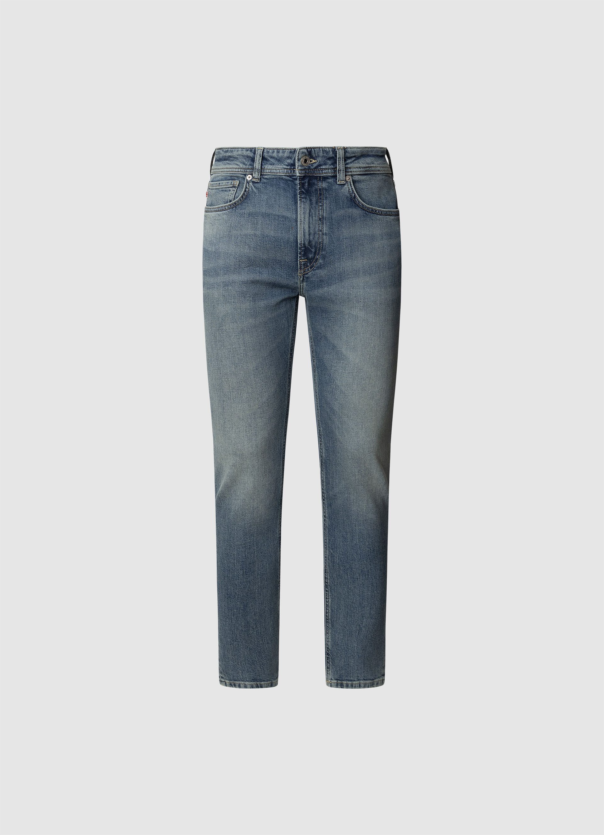 Pepe Jeans Tapered-fit-Jeans TAPERED JEANS STANLEY Ziernähte an den Gesäßta günstig online kaufen